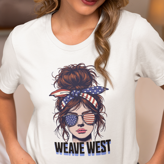 Soft Cotton Tee Downtown Girl - Weave West