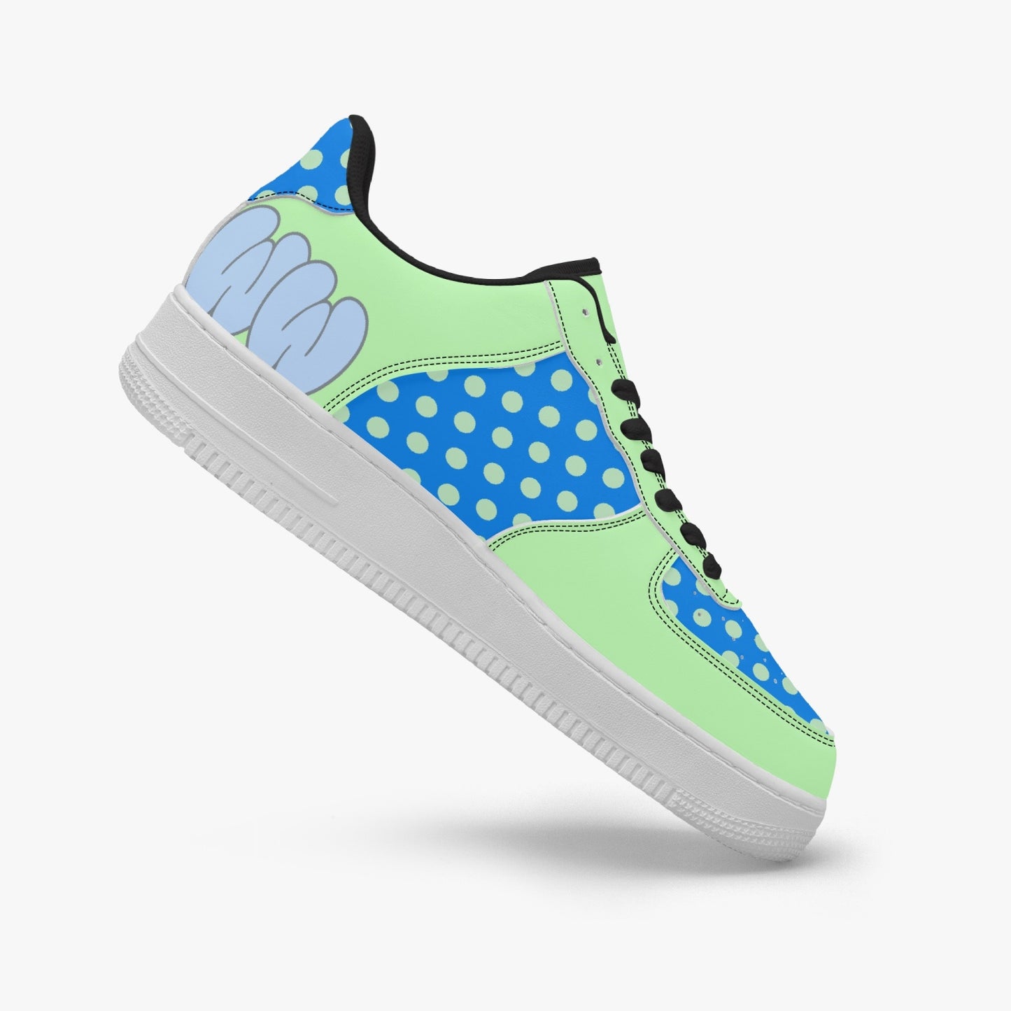 Casual Leather Sport Minty Dots - Weave West