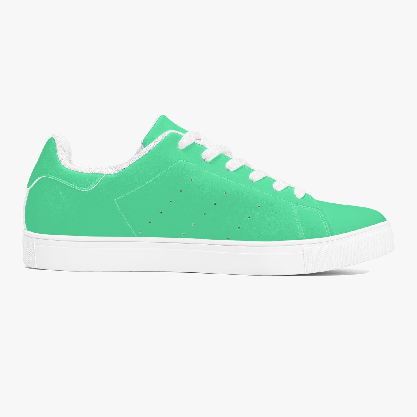 Classic Low-Top Leather Aquamarine - Weave West