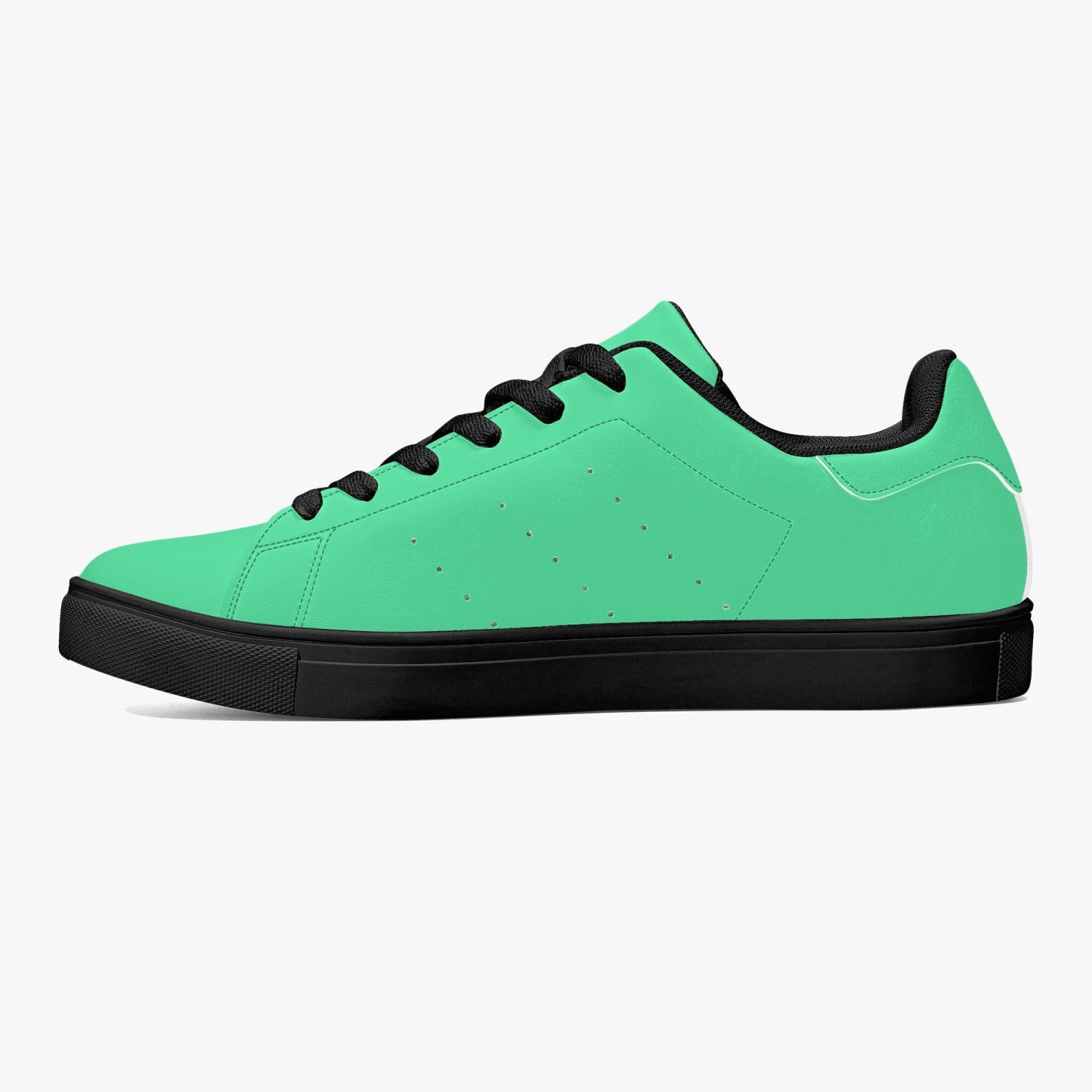 Classic Low-Top Leather Aquamarine - Weave West