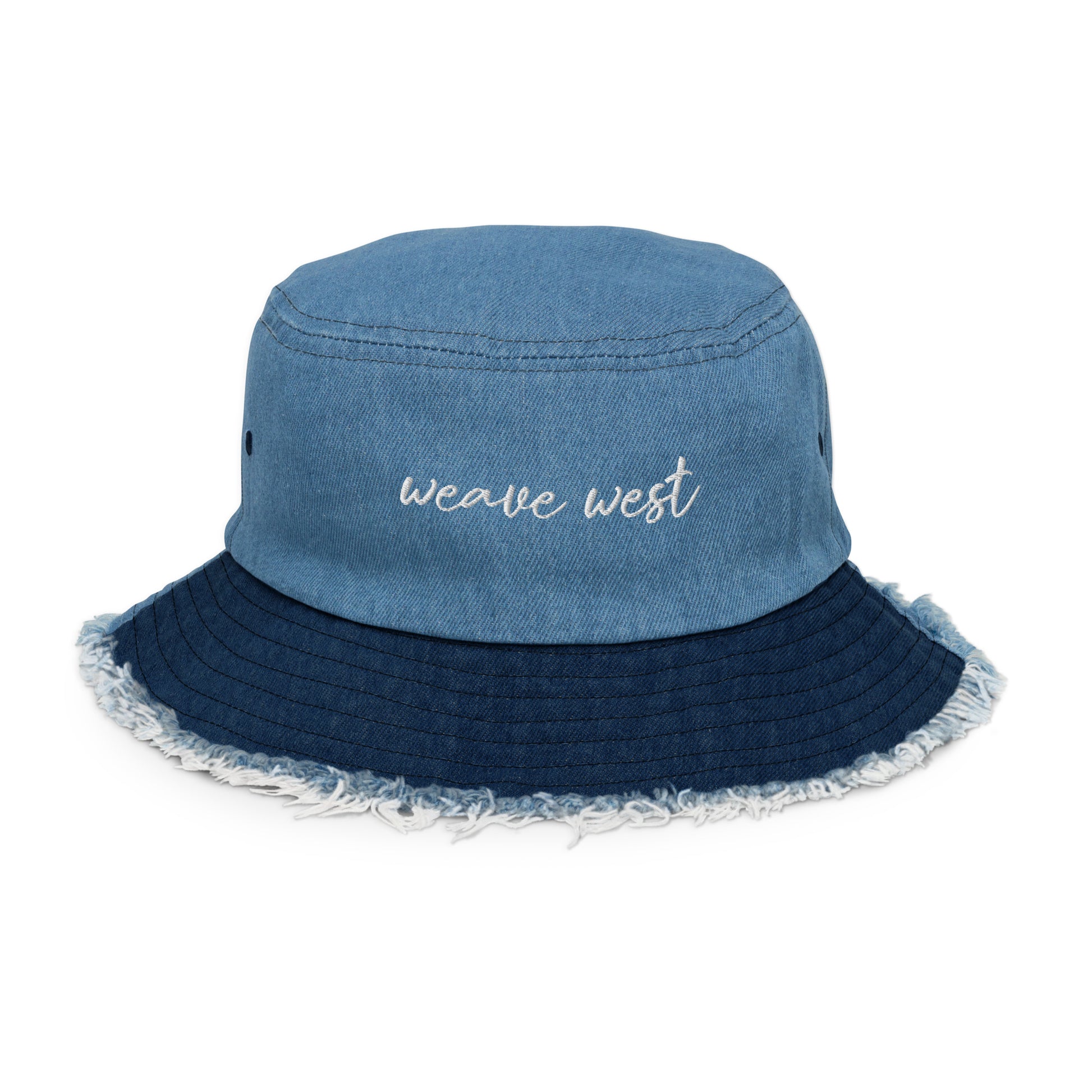 Denim Bucket Hat 2 - Weave West