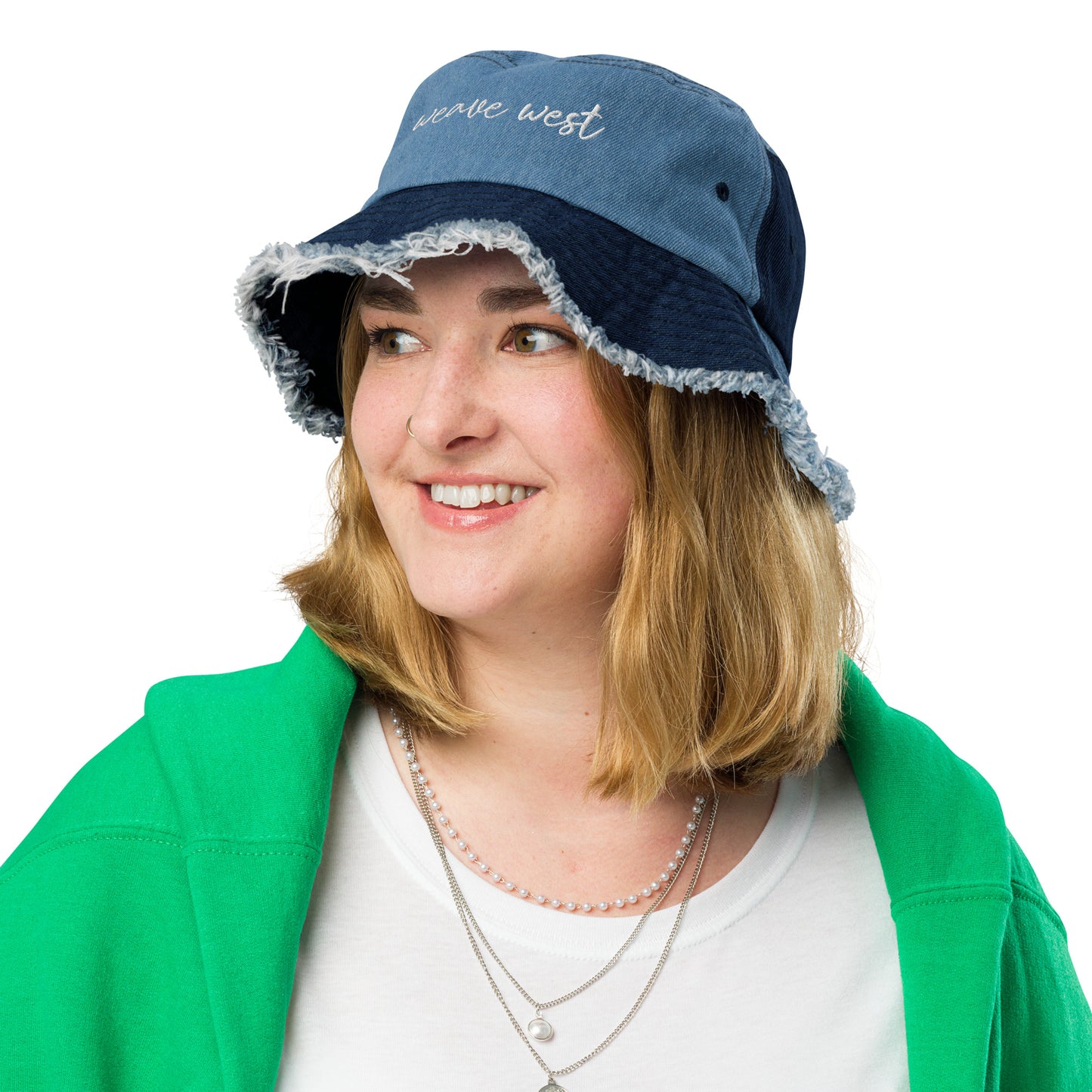 Denim Bucket Hat Weave West 2 - Weave West