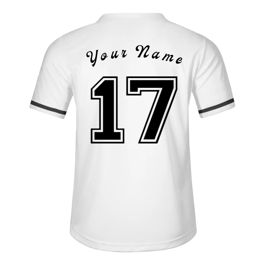 Baseball Jersey (White) - Weave West