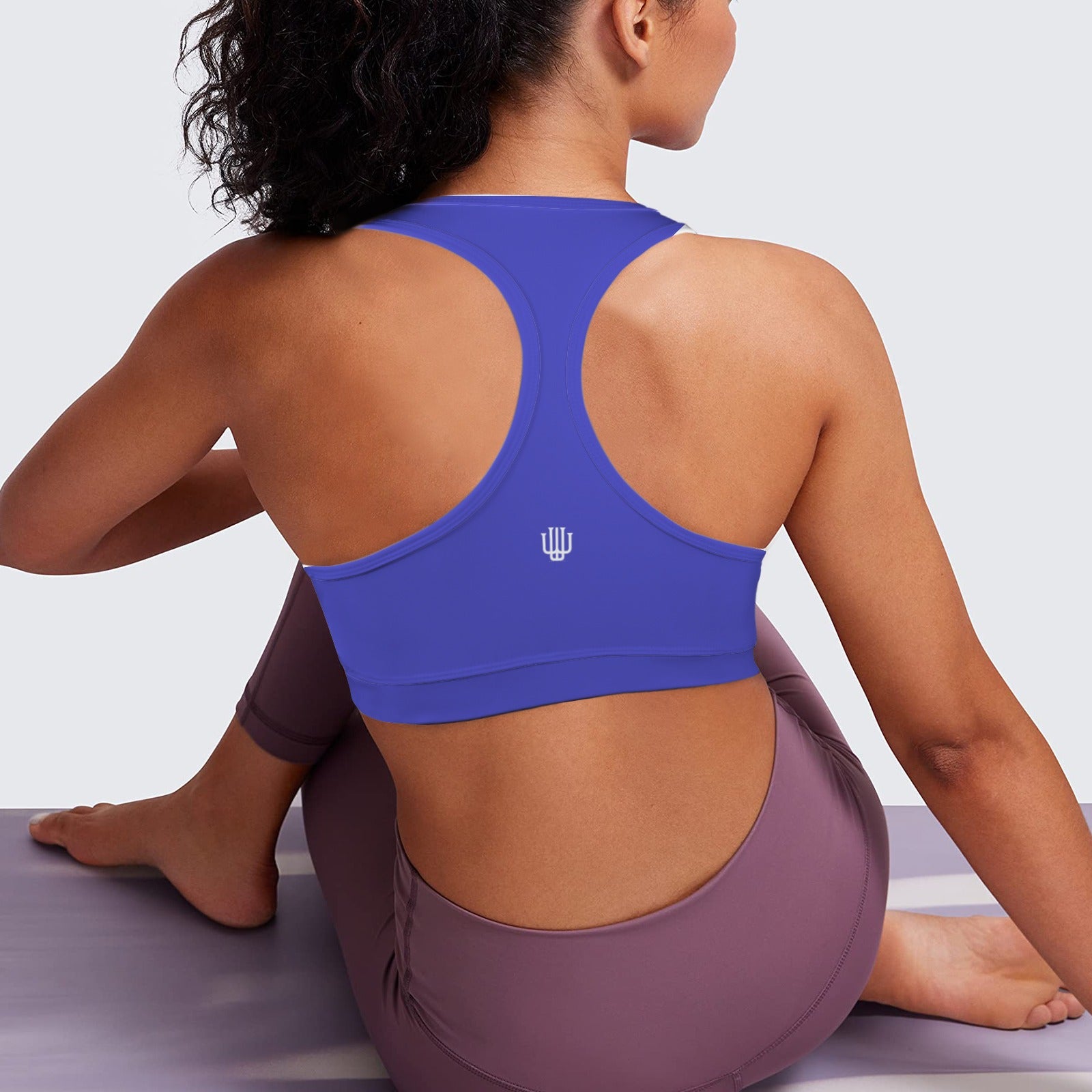 Racerback Sports Bra Royal Sapphire