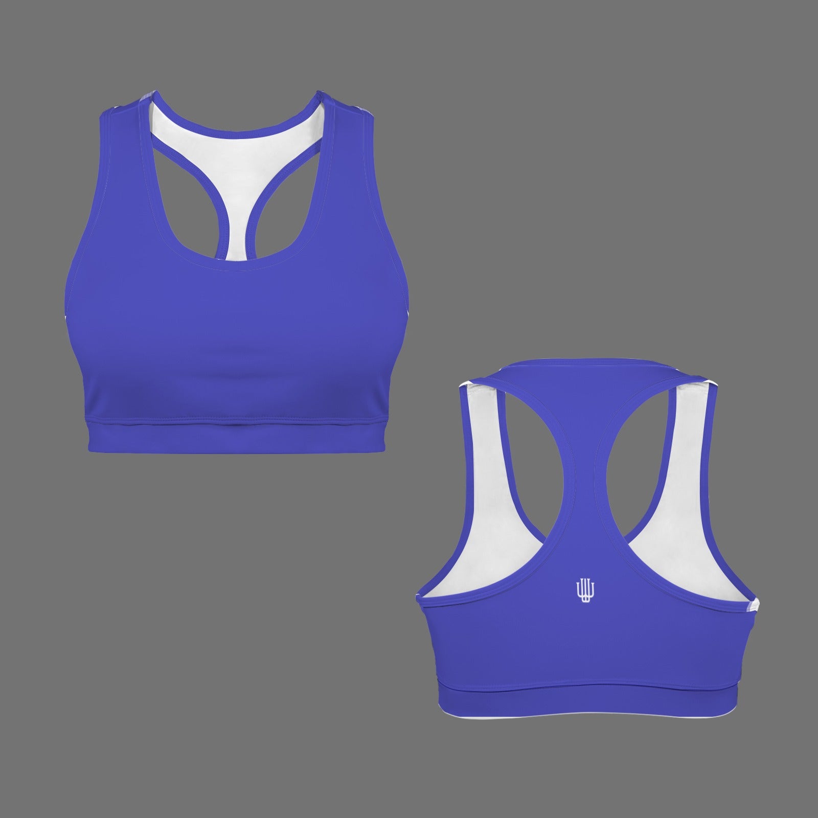 Racerback Sports Bra Royal Sapphire