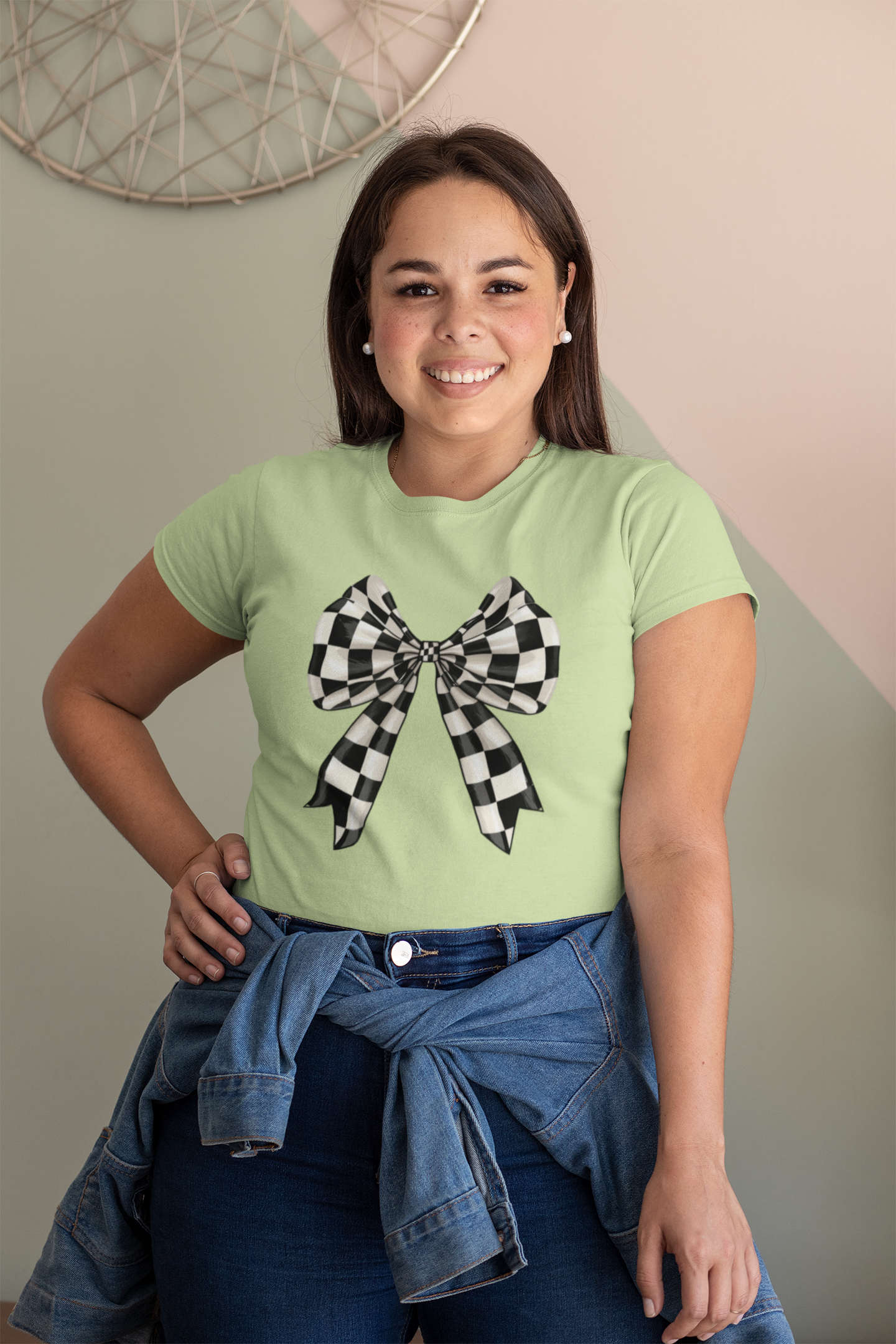 Soft Cotton Tee Bow - Weave West