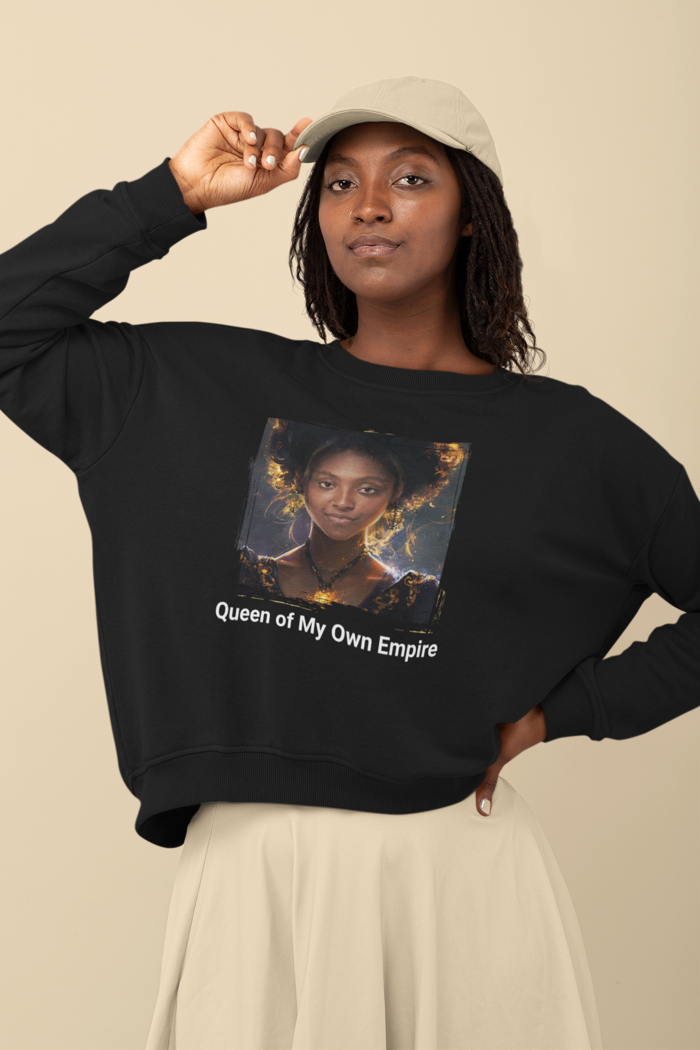 Women Custom Sweater (Beautiful Queen) - Weave West