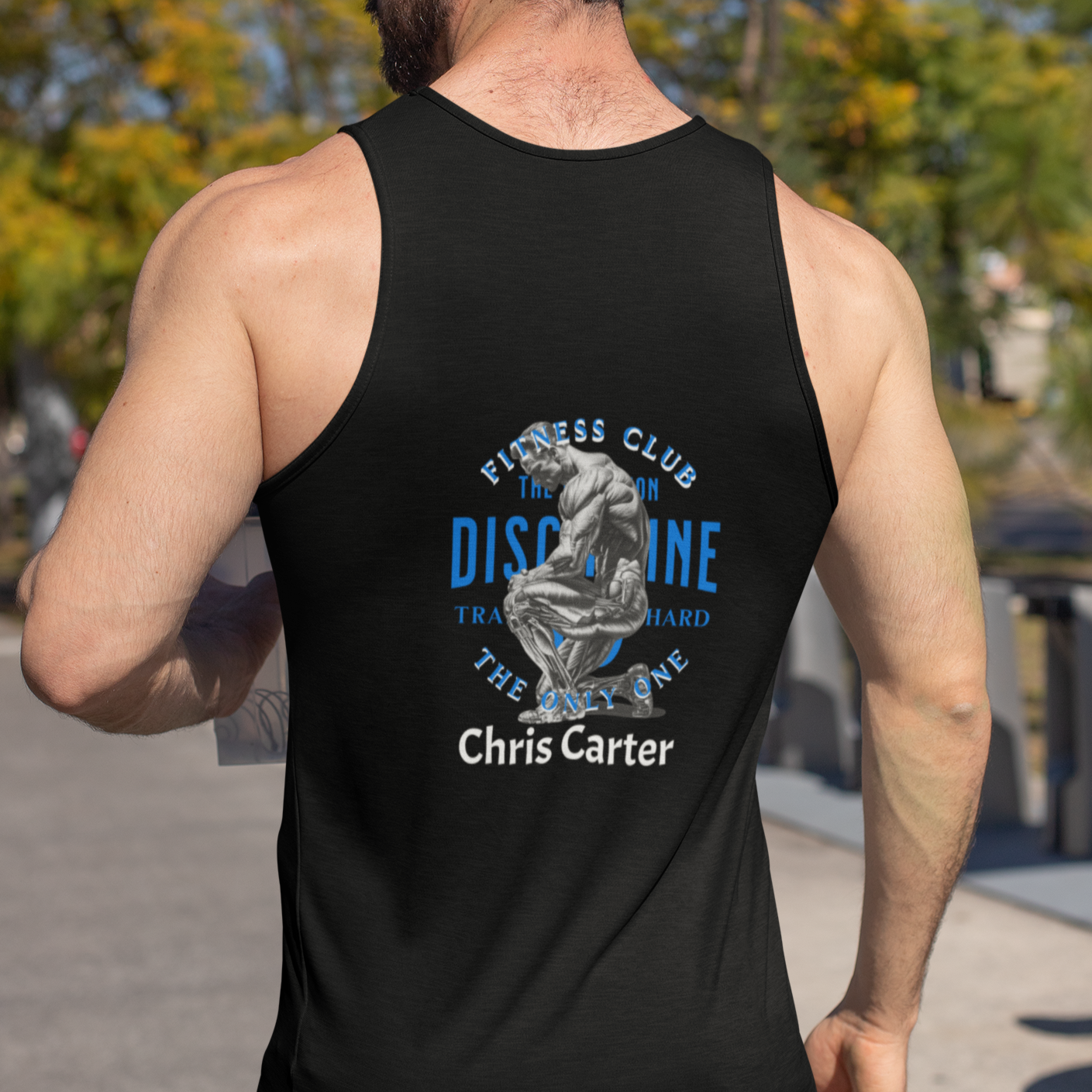 Personalized Polyester Body Fit Tank (The Only One)