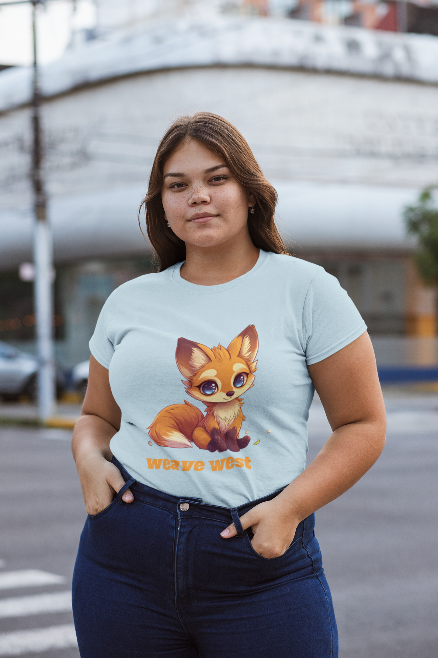 Soft Cotton Tee I Am Foxxy - Weave West