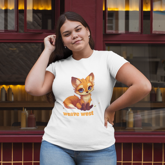 Soft Cotton Tee I Am Foxxy - Weave West