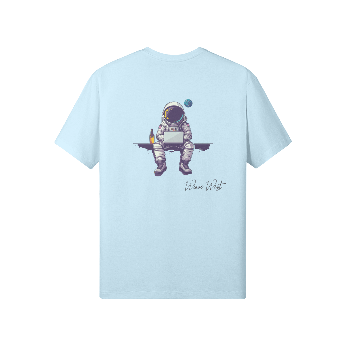 Premium Classic Fit Cotton Tee (Alone in Space) - Weave West