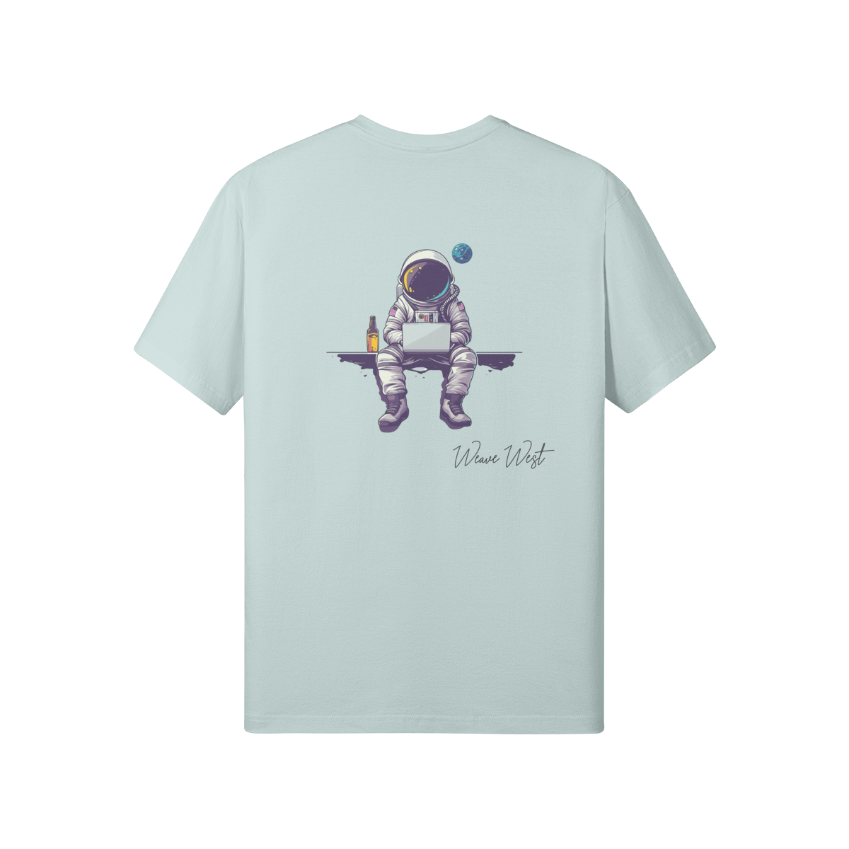 Premium Classic Fit Cotton Tee (Alone in Space) - Weave West