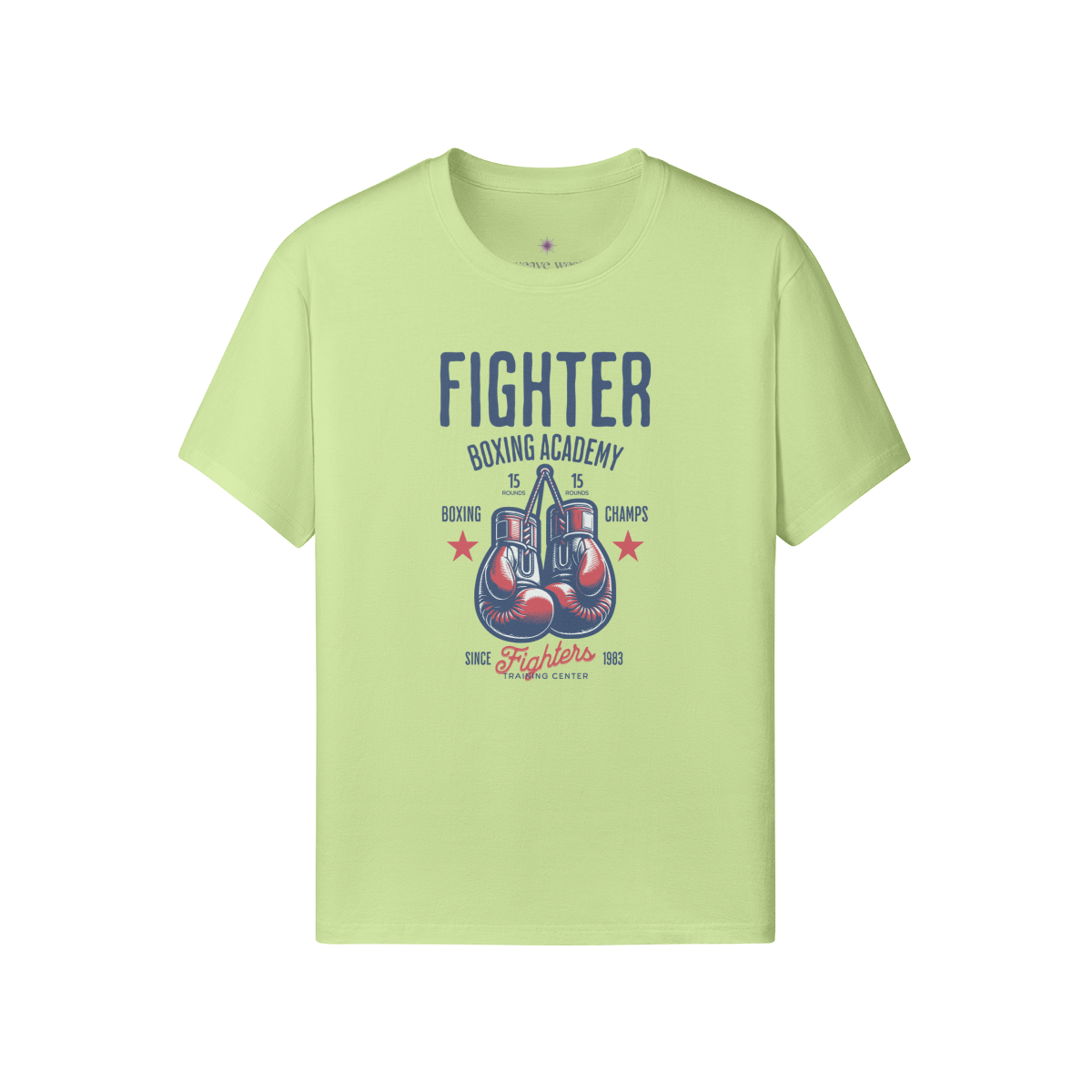 Premium Classic Fit Cotton Tee Fighter - Weave West