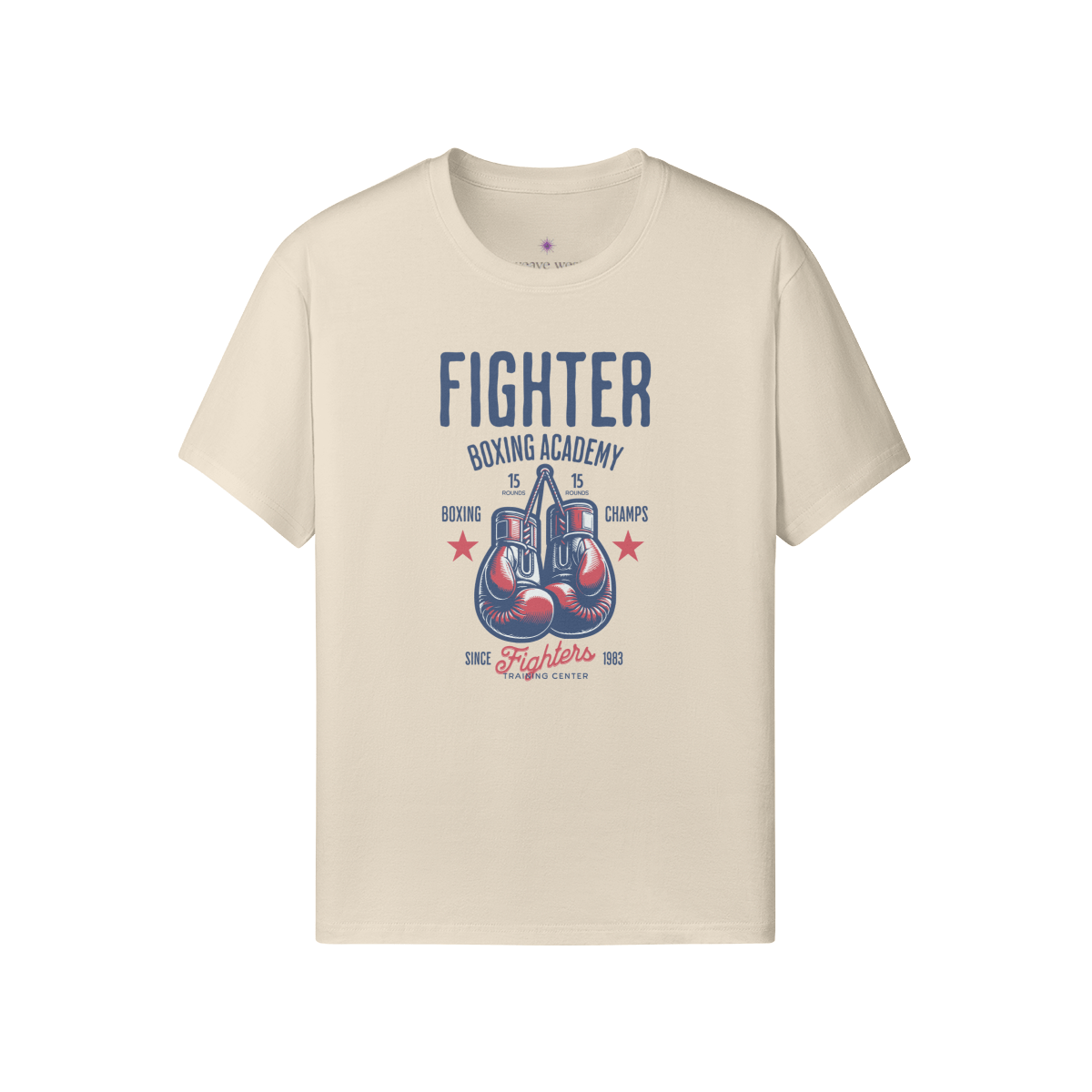 Premium Classic Fit Cotton Tee Fighter - Weave West