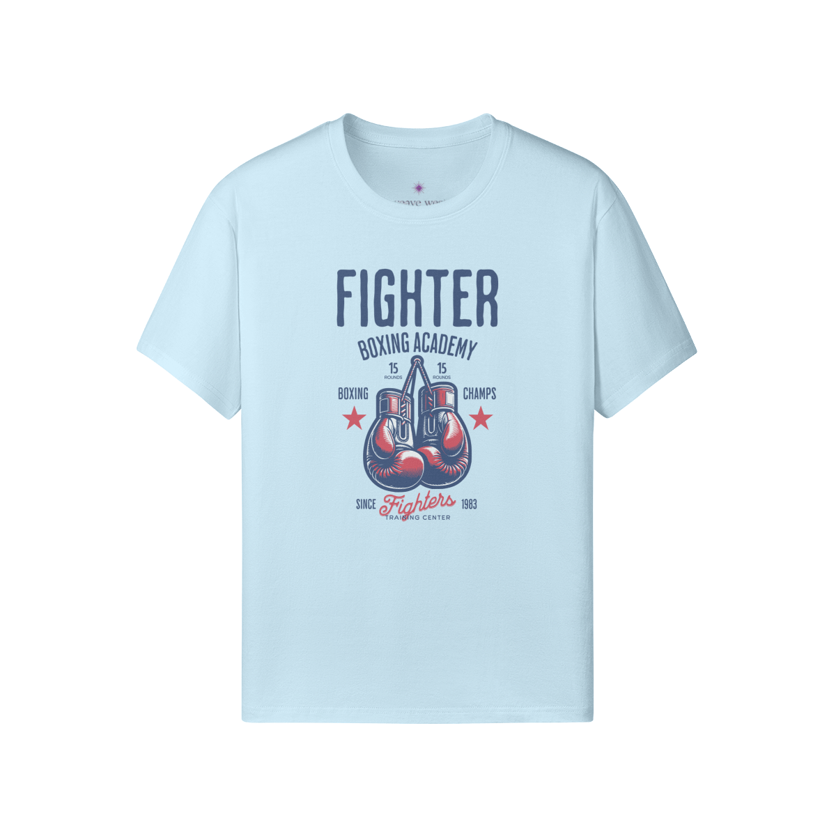 Premium Classic Fit Cotton Tee Fighter - Weave West