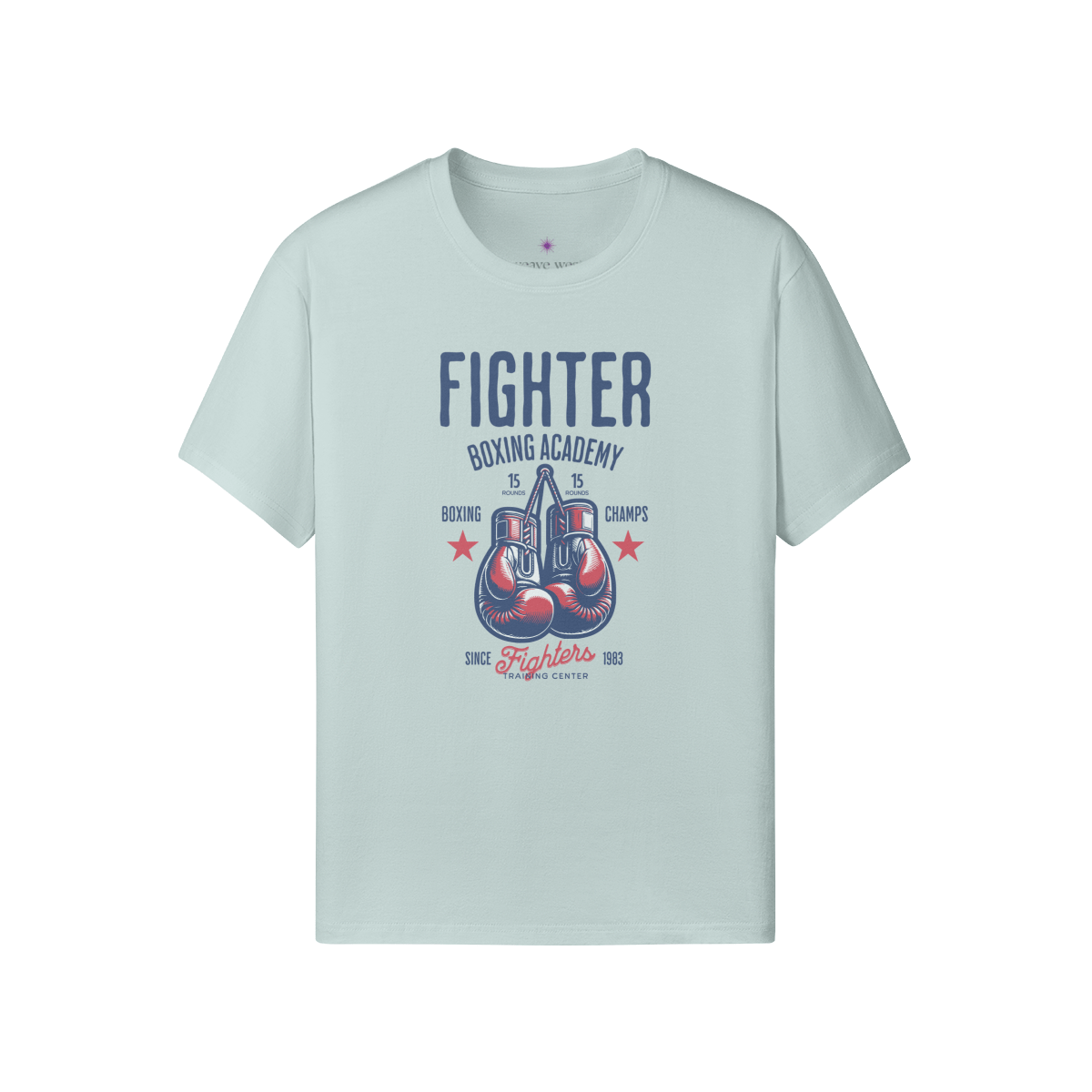 Premium Classic Fit Cotton Tee Fighter - Weave West