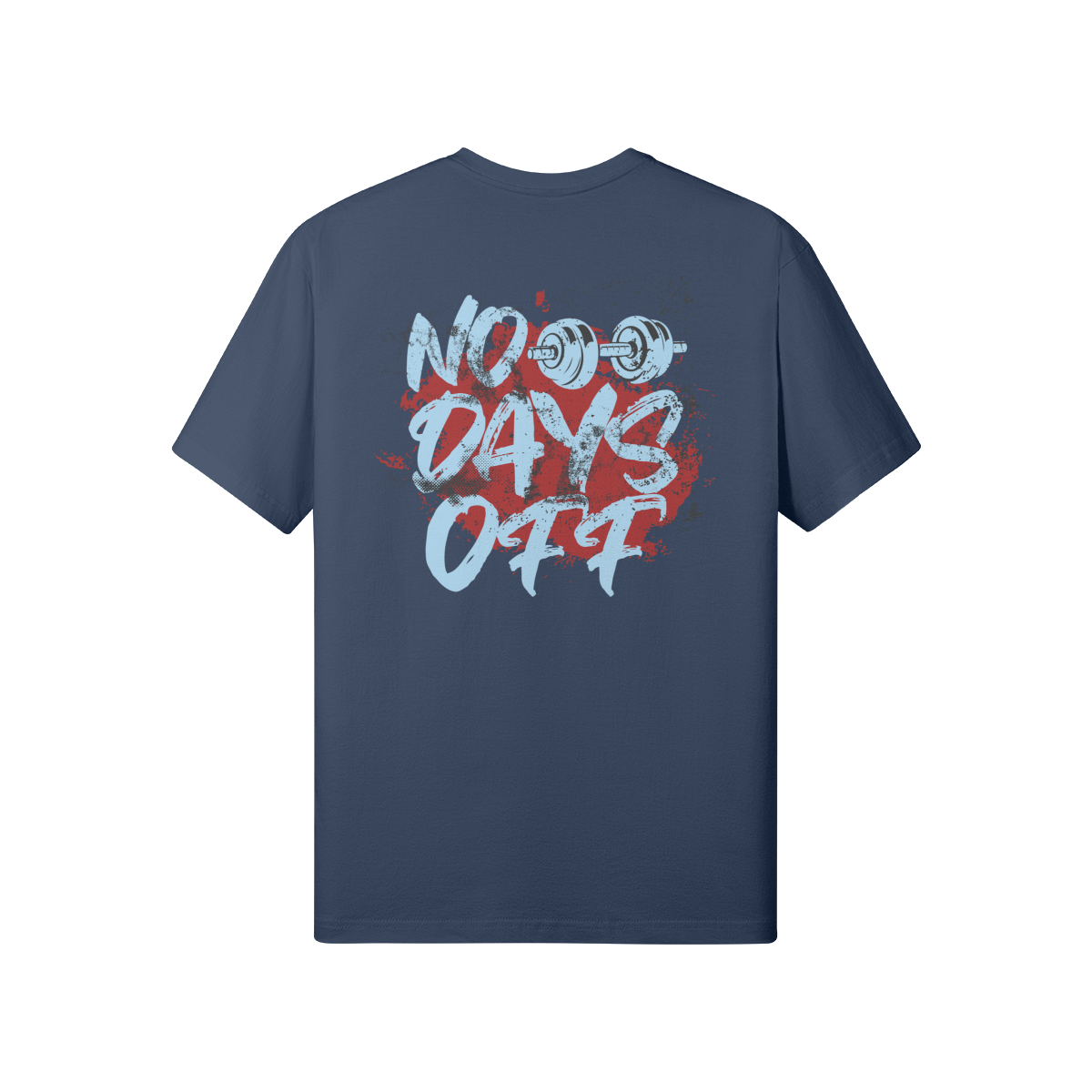 Premium Classic Fit Cotton Tee No Days Off - Weave West