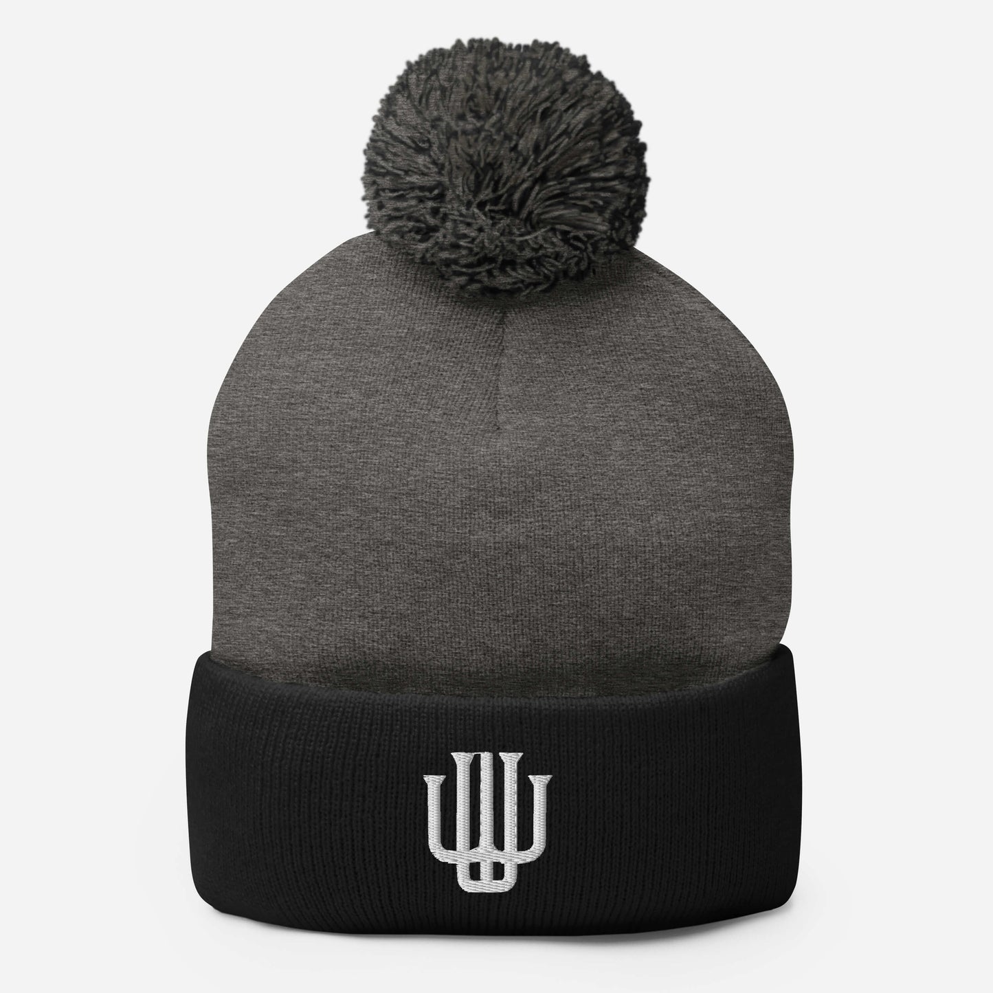 Embroidered Pom Pom Beanie 1 - Weave West