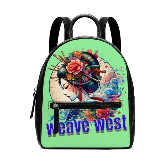 Mini Backpack Amaterasu | Girl Cute School Bag - Weave West