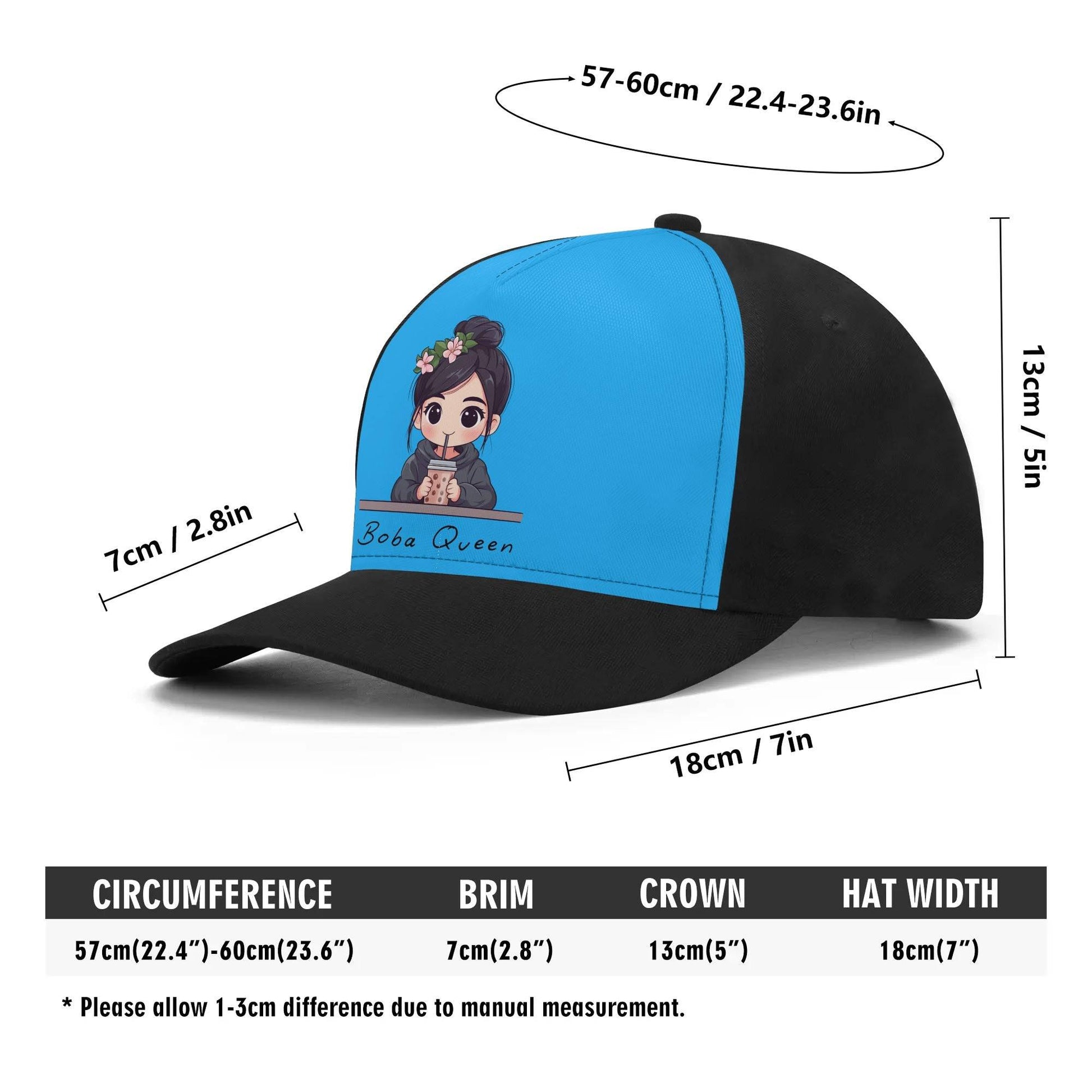 Personalized Baseball Cap Boba Queen - Weave West