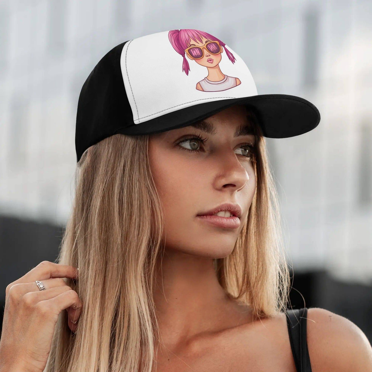 Personalized Baseball Cap Cool Girl - Weave West