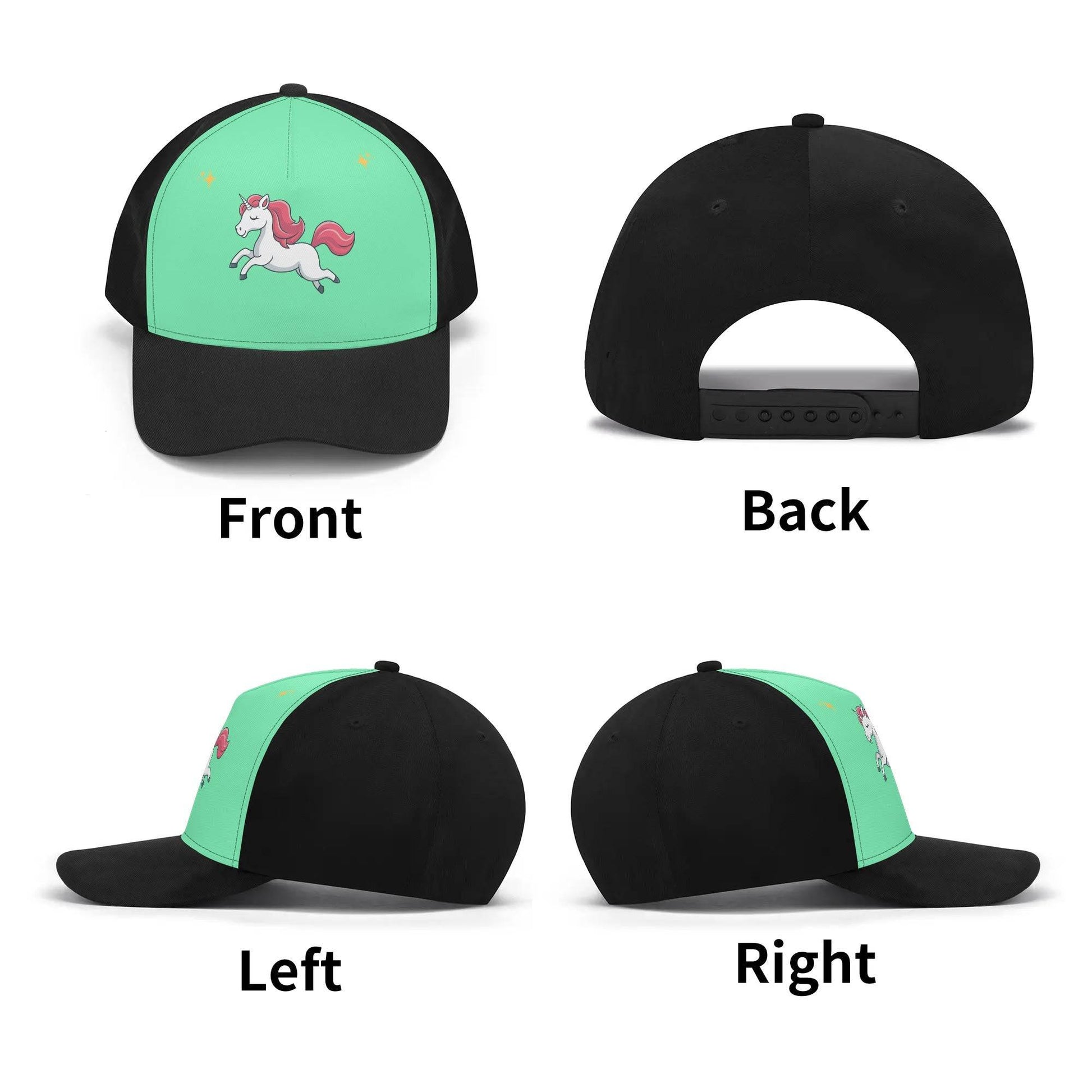 Personalized Baseball Cap Unicorn - Weave West