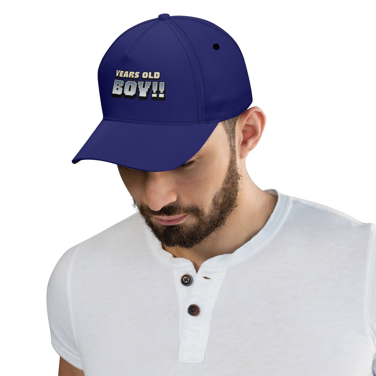 Personalized Lightweight Cap Birthday Boy - Weave West