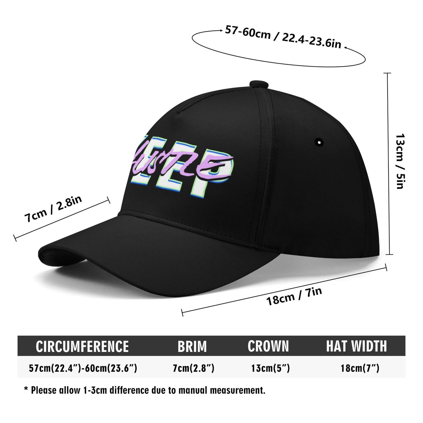 Personalized Lightweight Cap Keep Hustle - Weave West