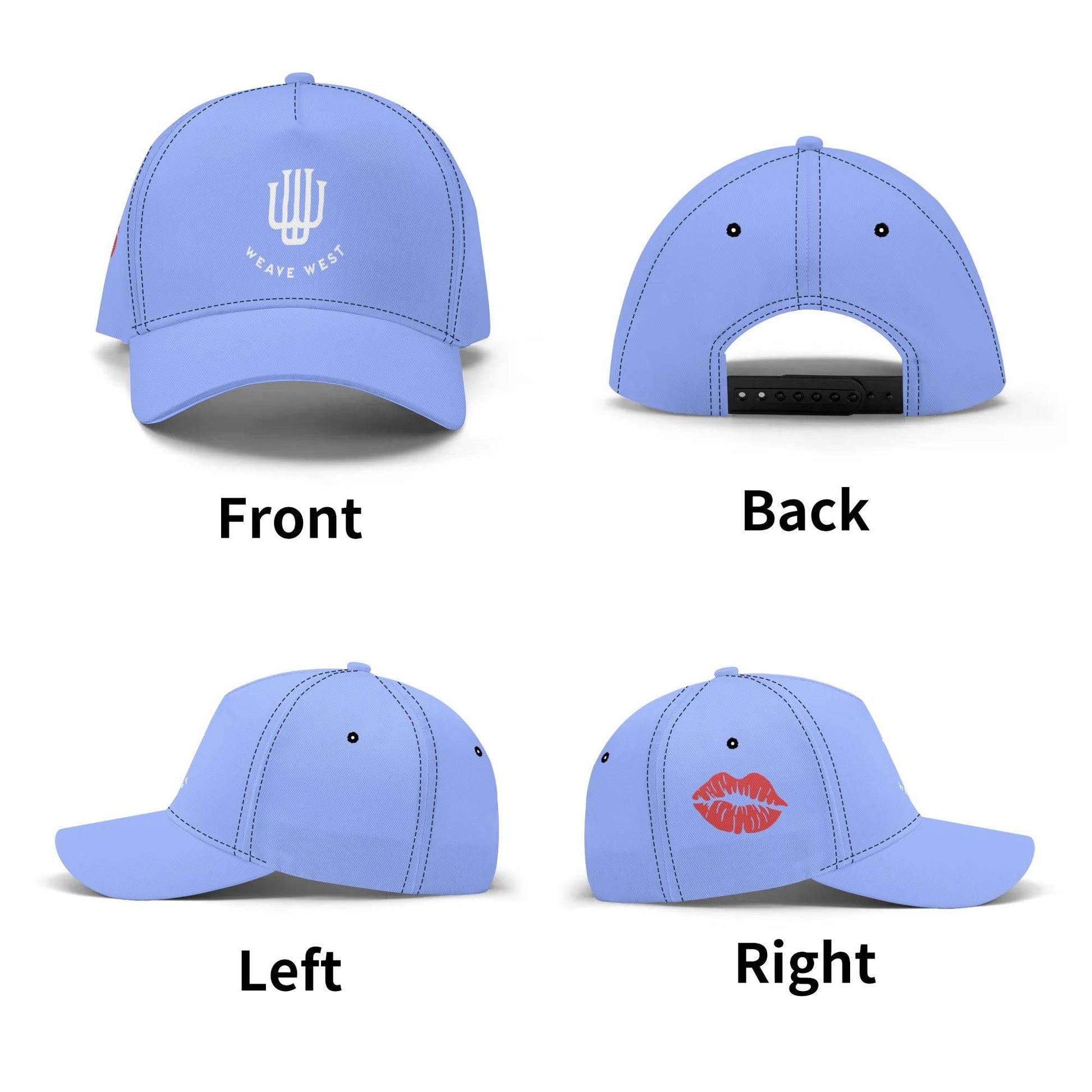 Personalized Lightweight Cap Kiss - Weave West