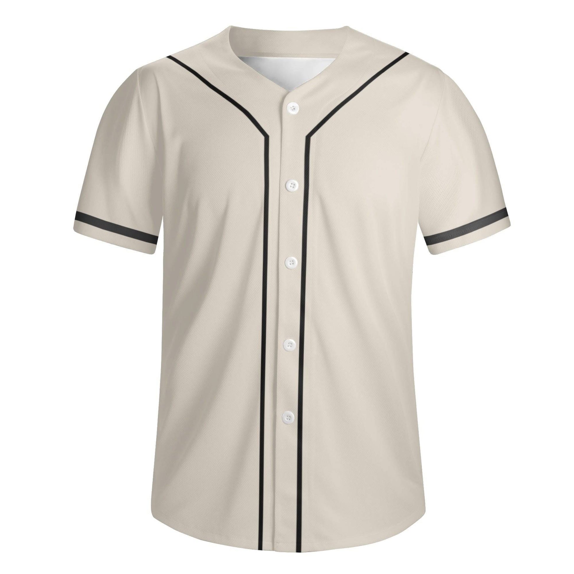 Custom Baseball Jersey (Pale Beige) - Weave West