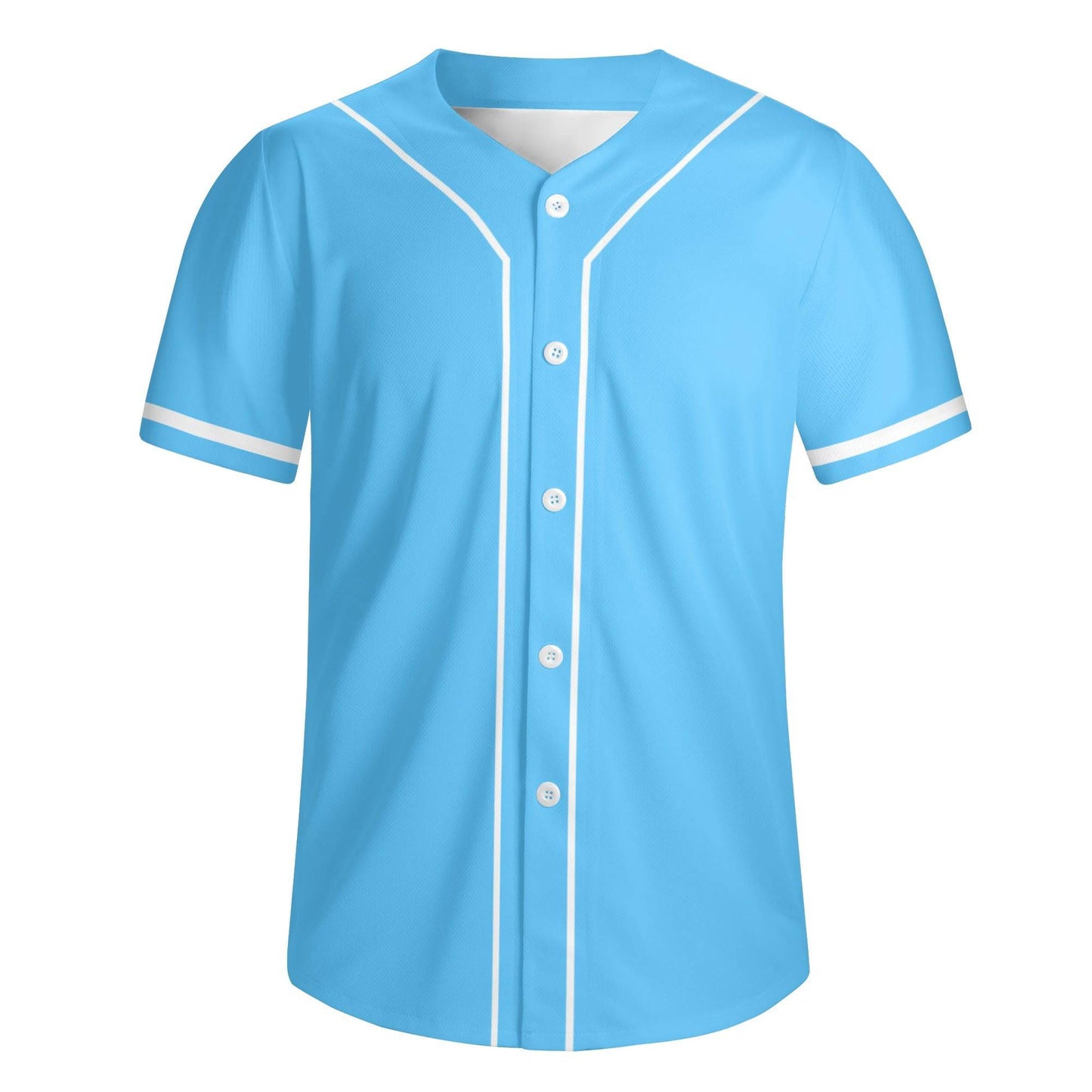 Custom Baseball Jersey (Sky blue) - Weave West