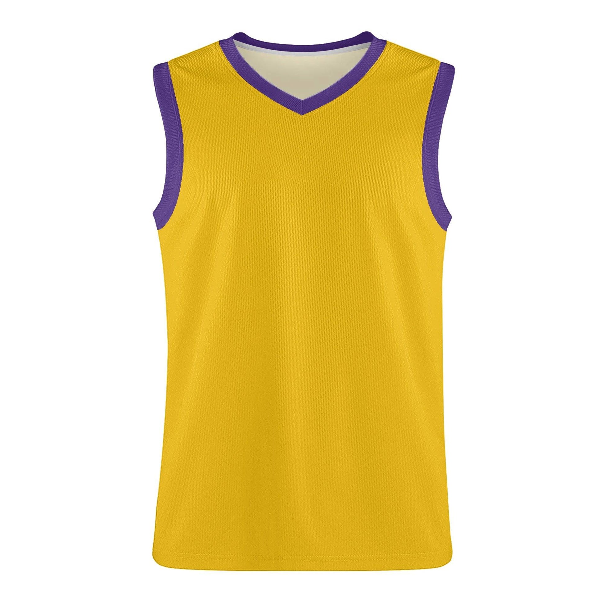 Custom Basketball Jersey (Purple-Golden) - Weave West