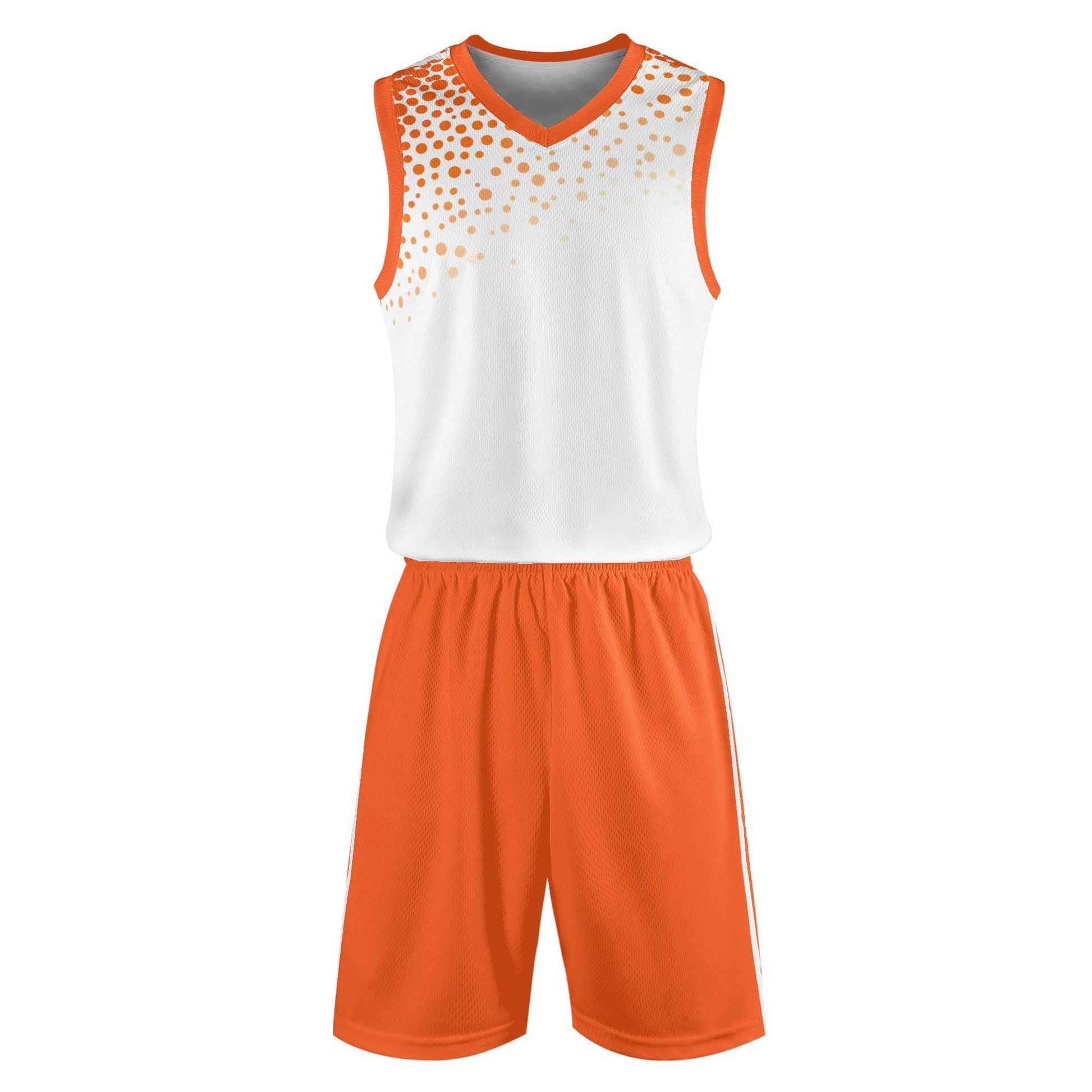 Custom Basketball Uniform (Flare Orange) - Weave West