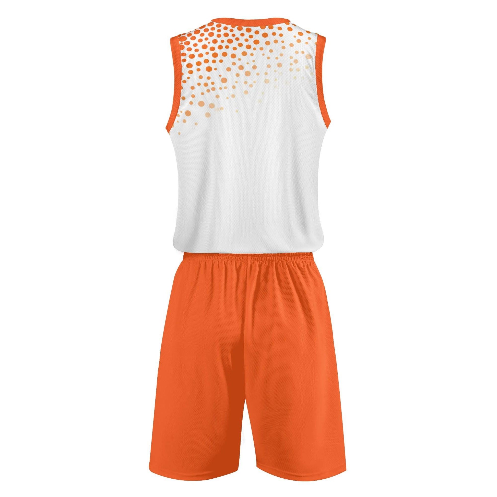 Custom Basketball Uniform (Flare Orange) - Weave West