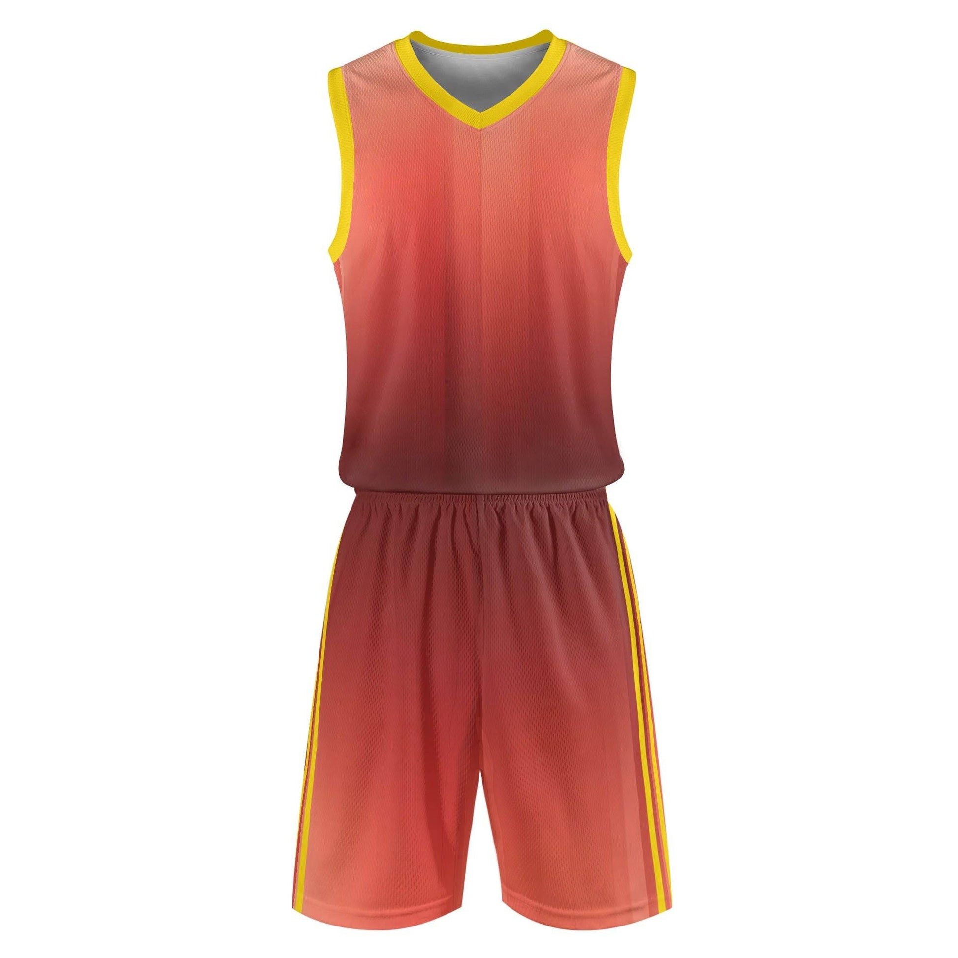 Custom Basketball Uniform (Red Dawn) - Weave West