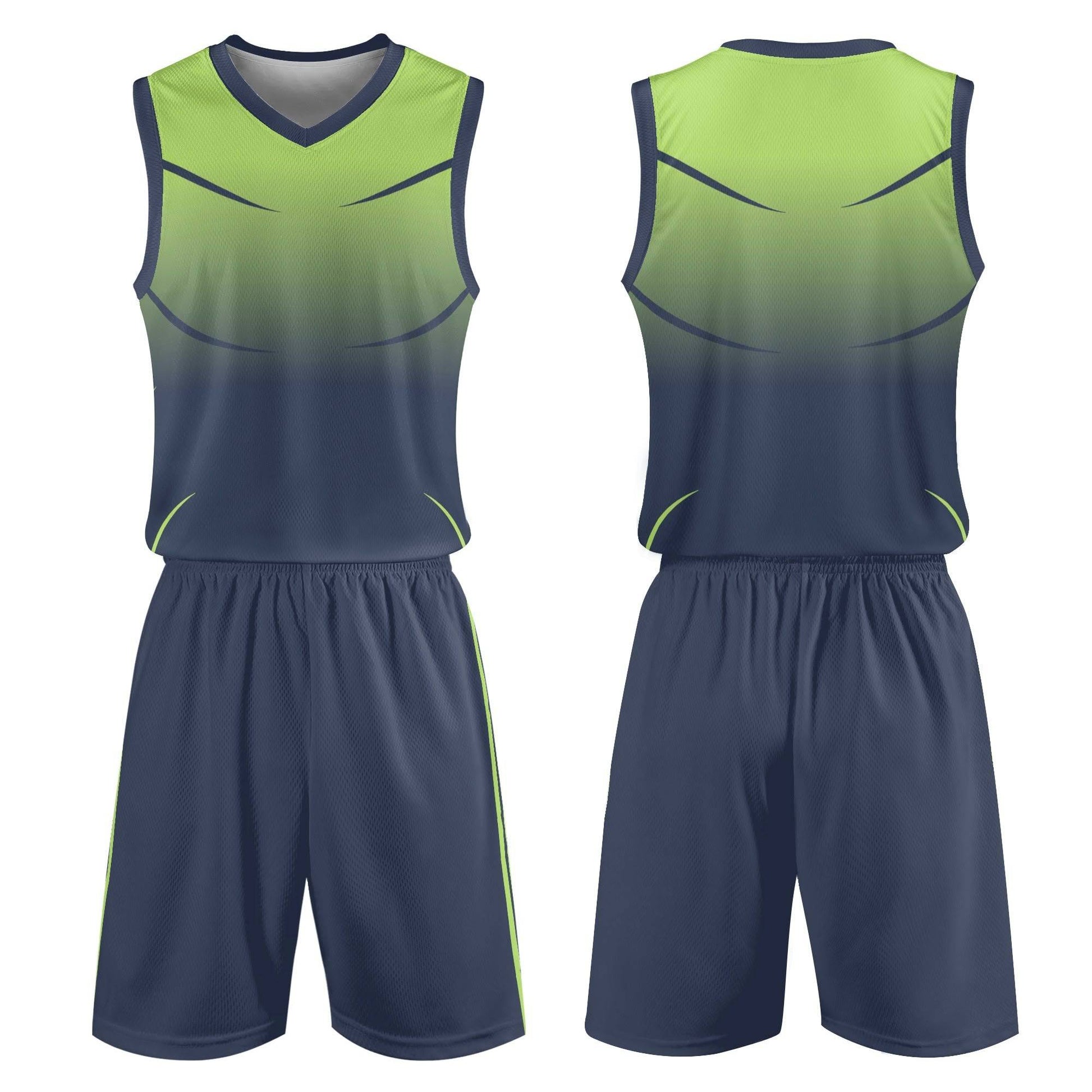 Custom Basketball Uniform (Sea and Spring) - Weave West