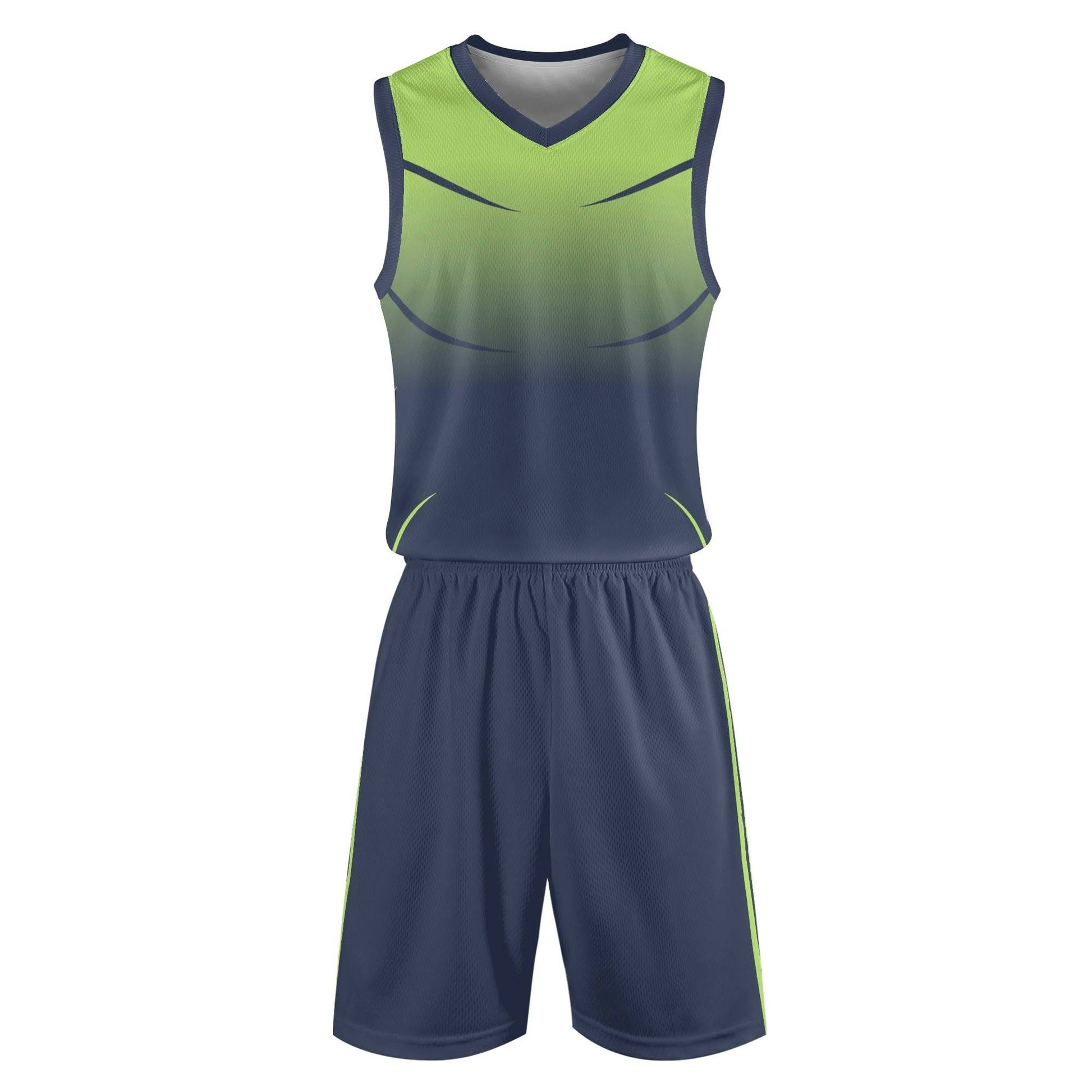 Custom Basketball Uniform (Sea and Spring) - Weave West