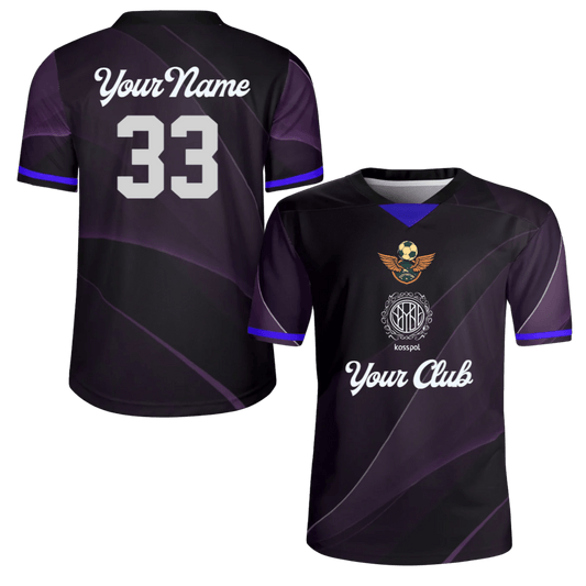 Custom Soccer Jersey (Amethyst Night) - Weave West