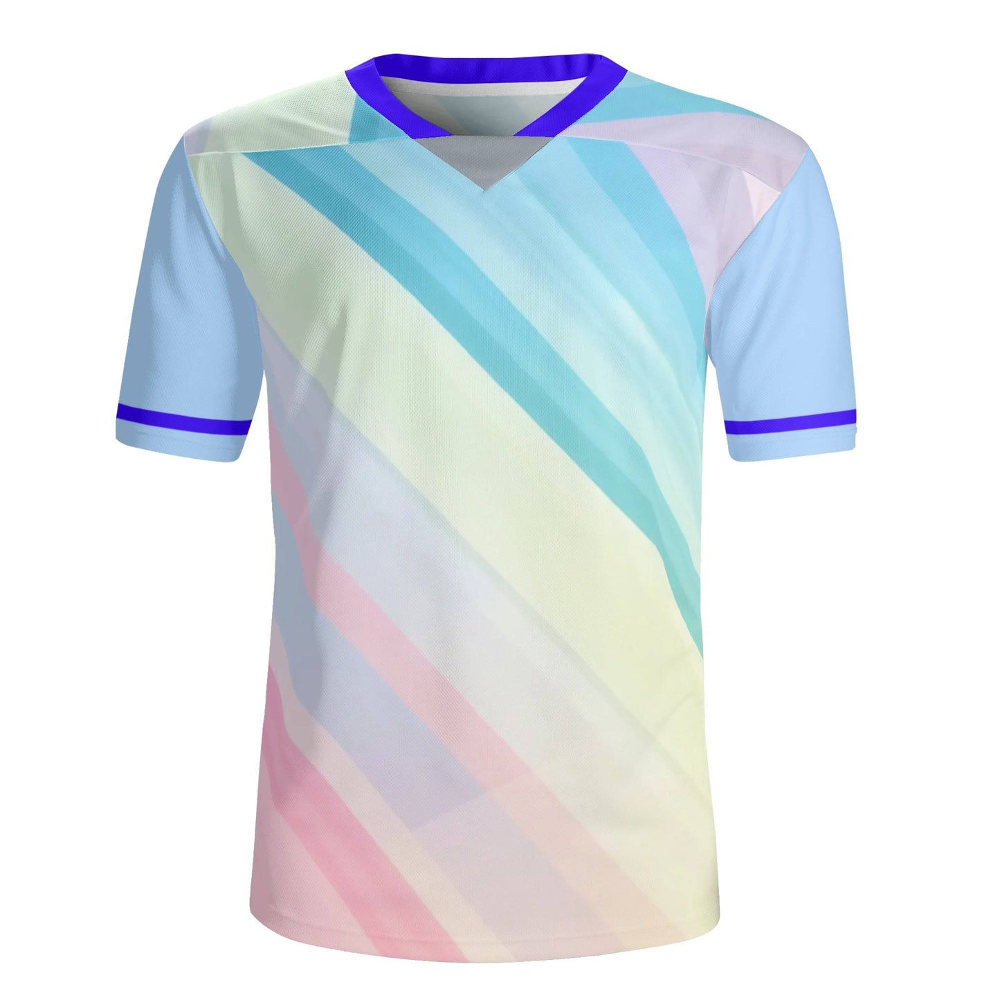 Custom Soccer Jersey (Aqua Drift) - Weave West