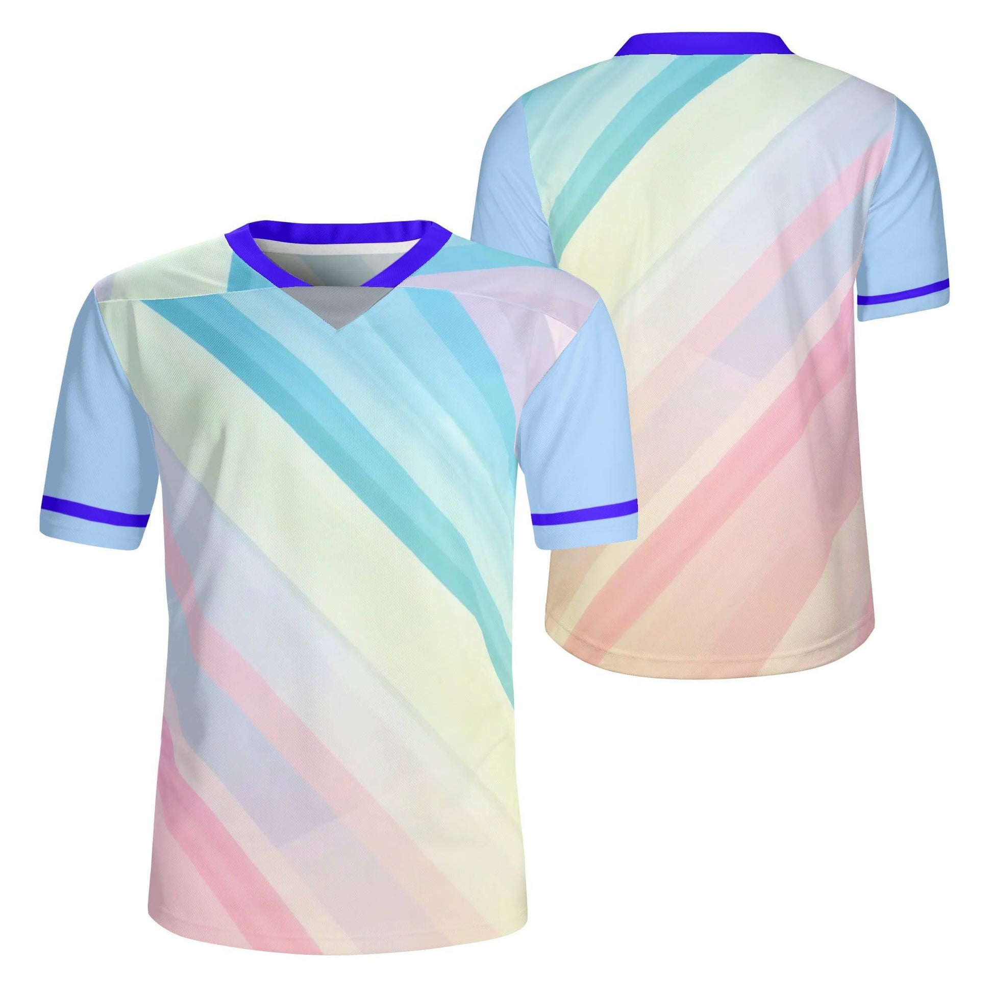 Custom Soccer Jersey (Aqua Drift) - Weave West