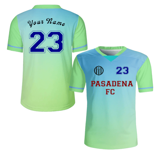 Custom Soccer Jersey (Lime Glow) - Weave West