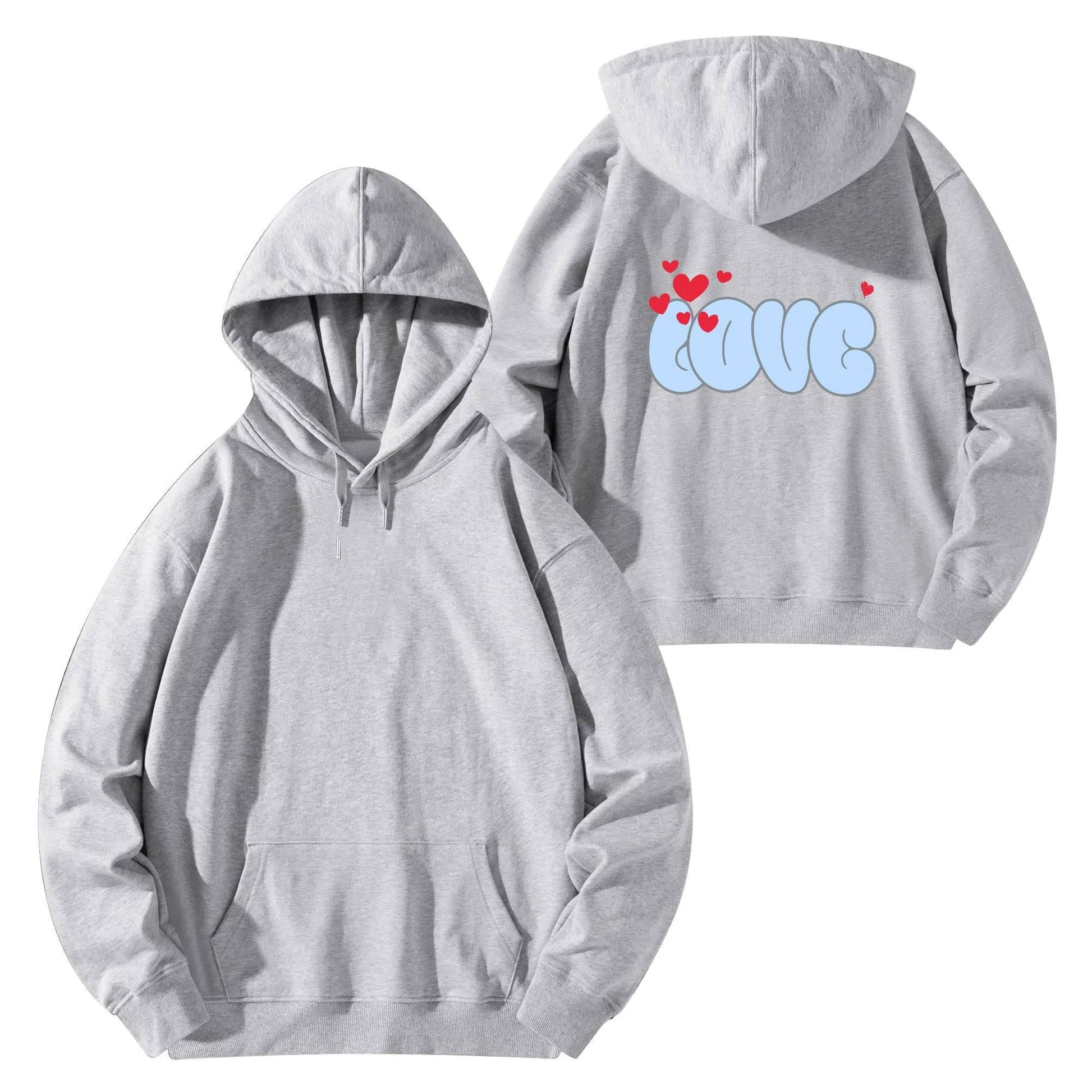 Women Gildan Personalized Hoodie love - Weave West