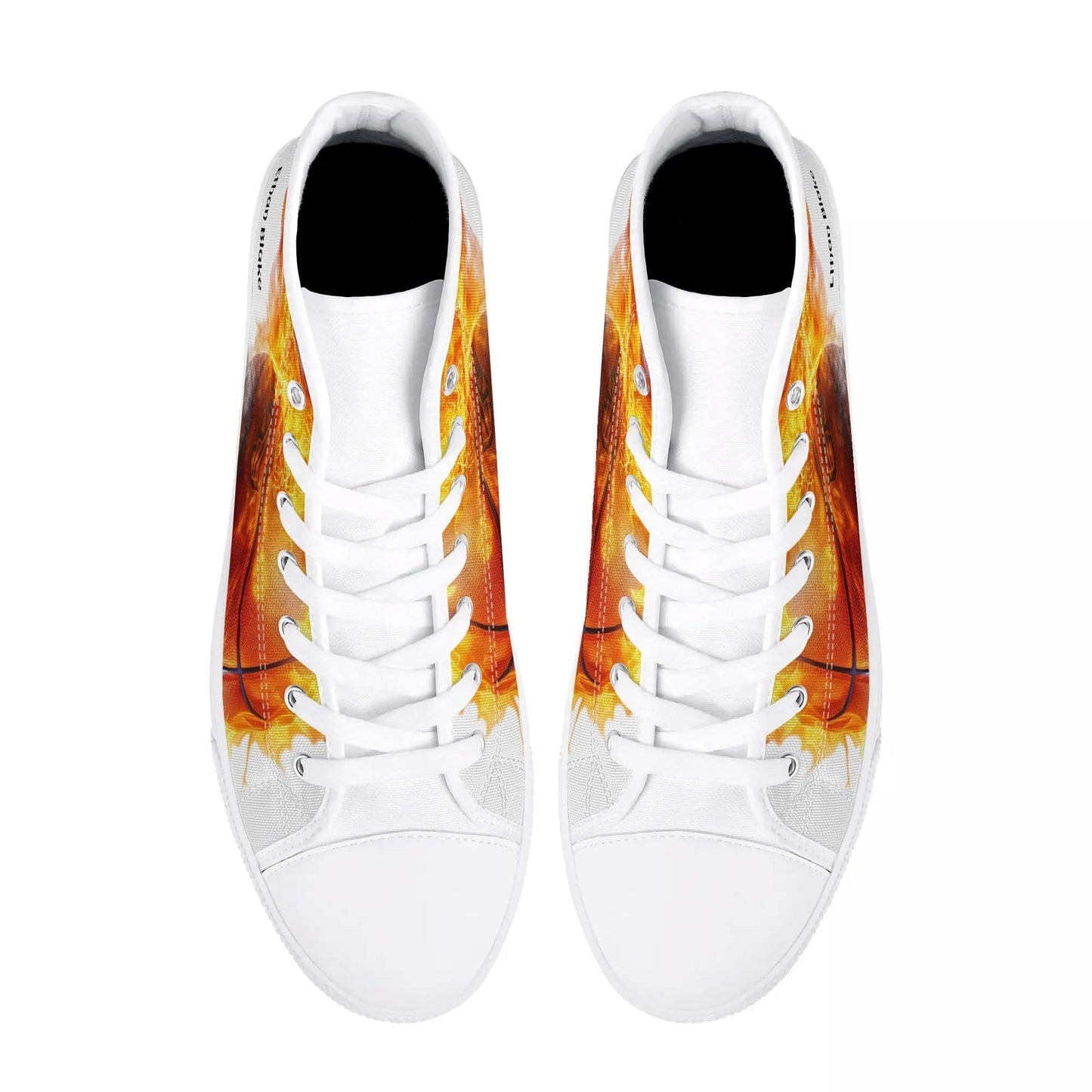 Personalized Classic High Top (I m on fire) - Weave West