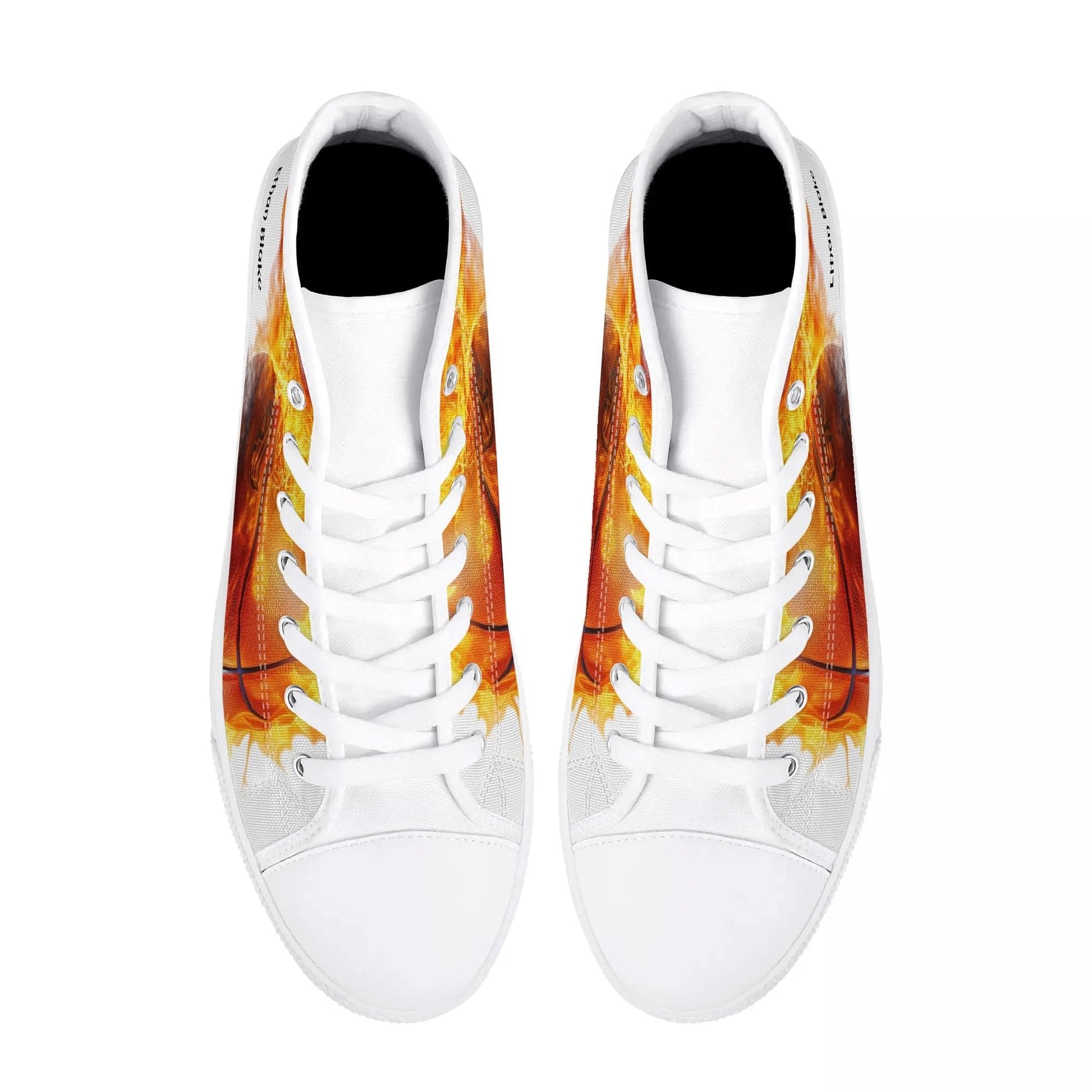 Personalized Classic High Top (I m on fire) - Weave West