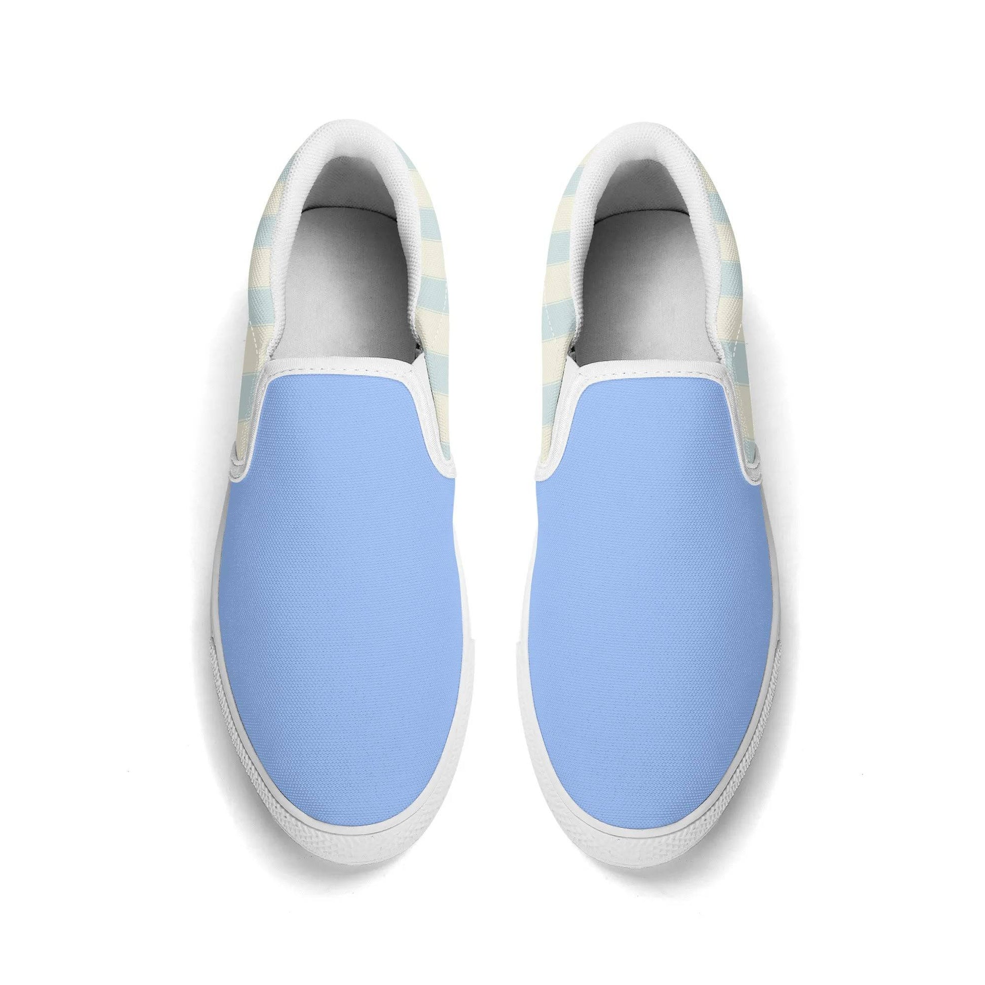 Personalized Classic Slip On Minty Flow - Weave West