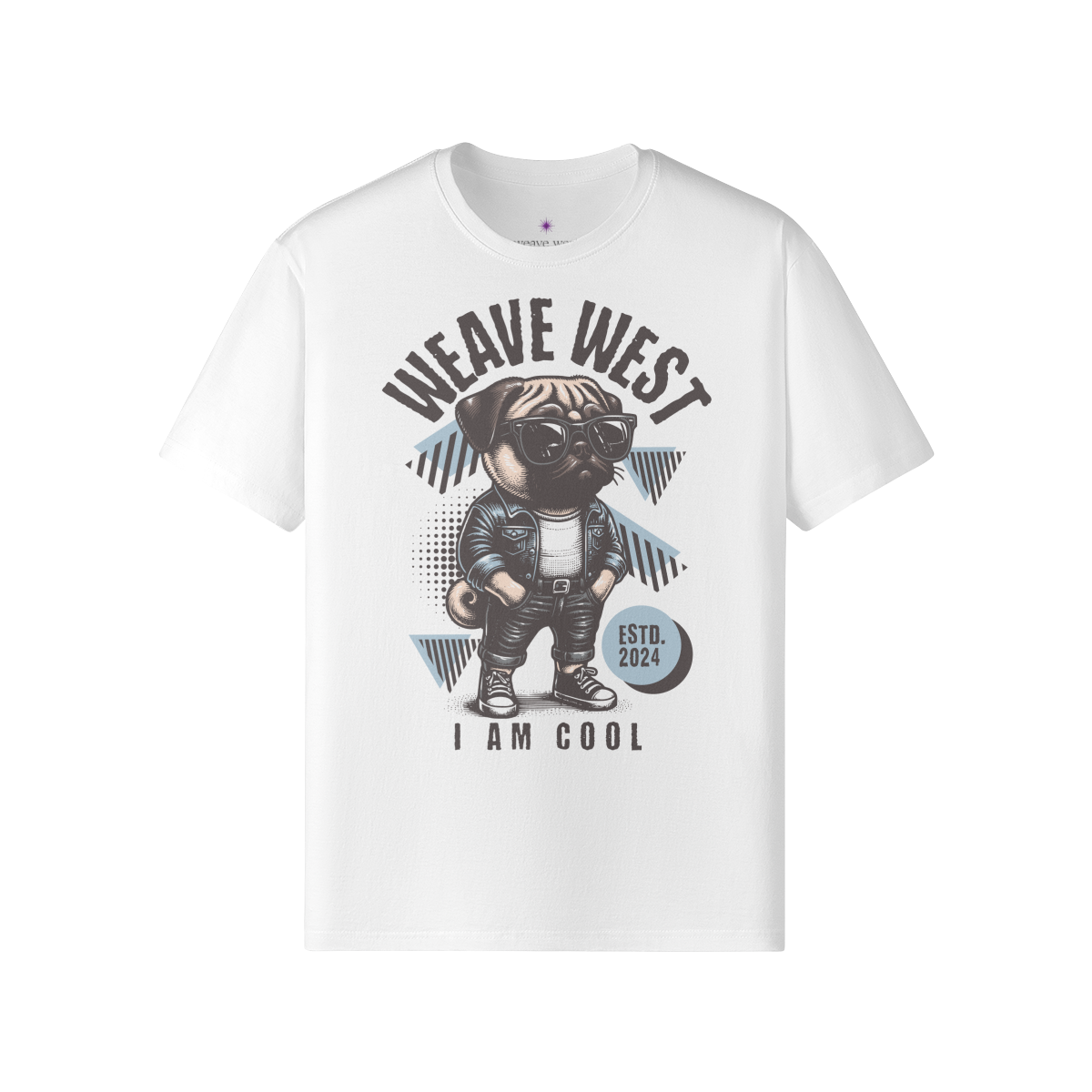 Premium Classic Fit Cotton Tee ( i am cool ) - Weave West