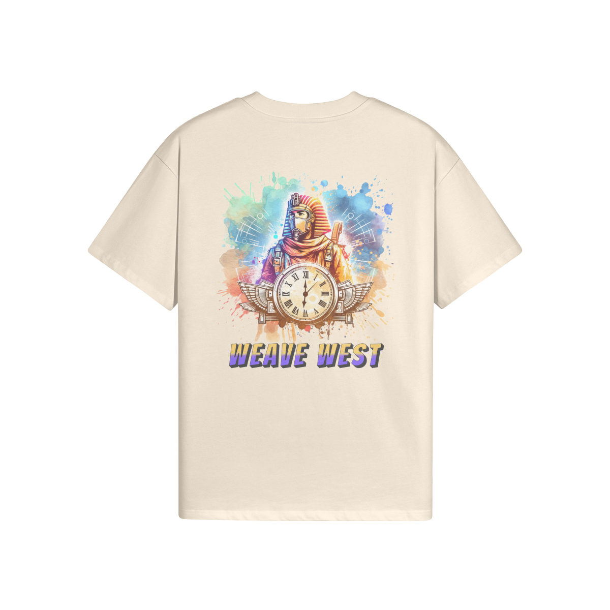 High Quality Cotton Oversized Loose-Fit Tee (Pharaoh) - Weave West