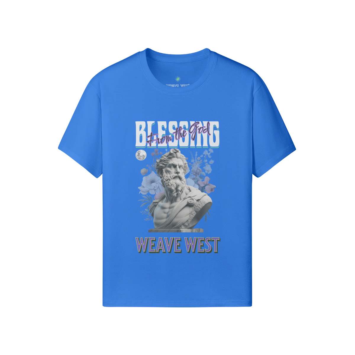 Premium Regular Fit Cotton Tee (Blessing) - Weave West