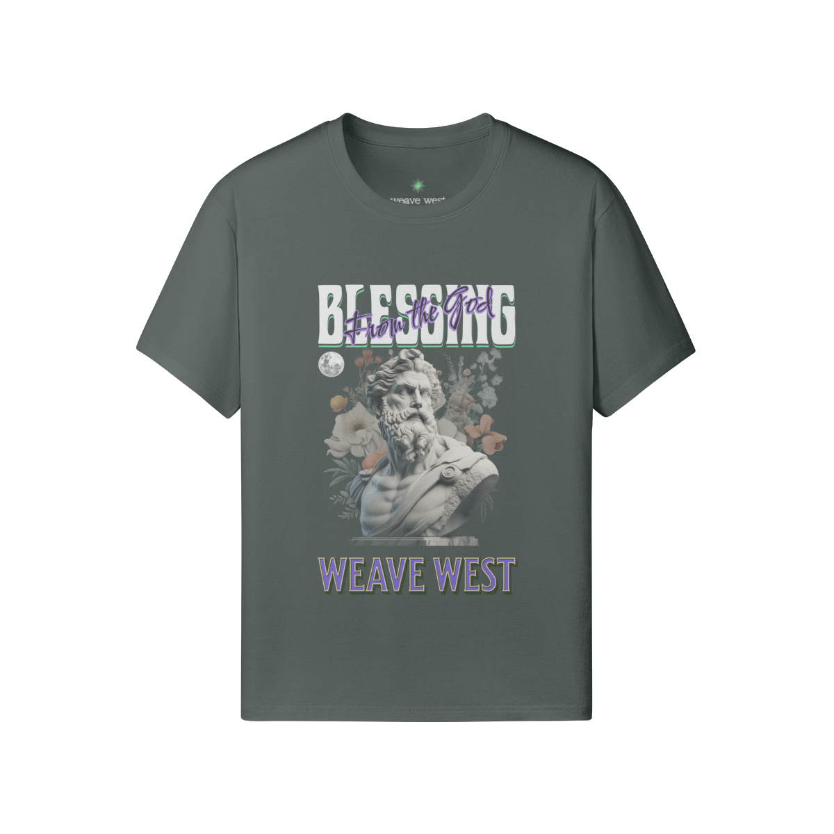 Premium Regular Fit Cotton Tee (Blessing) - Weave West