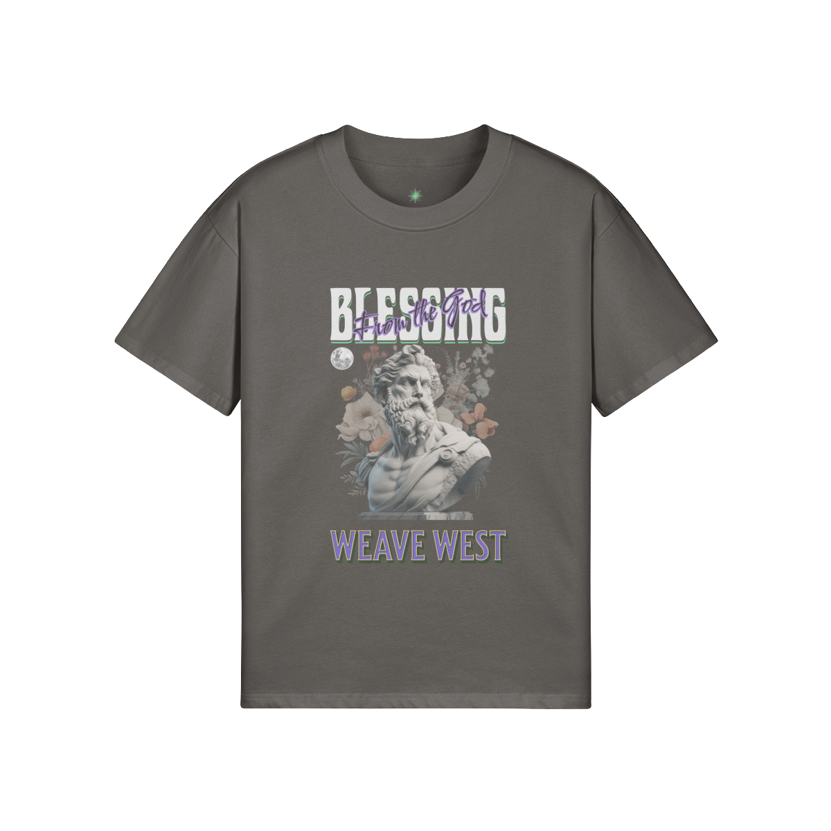 High Quality Cotton Oversized Loose-Fit Tee (Blessing) - Weave West